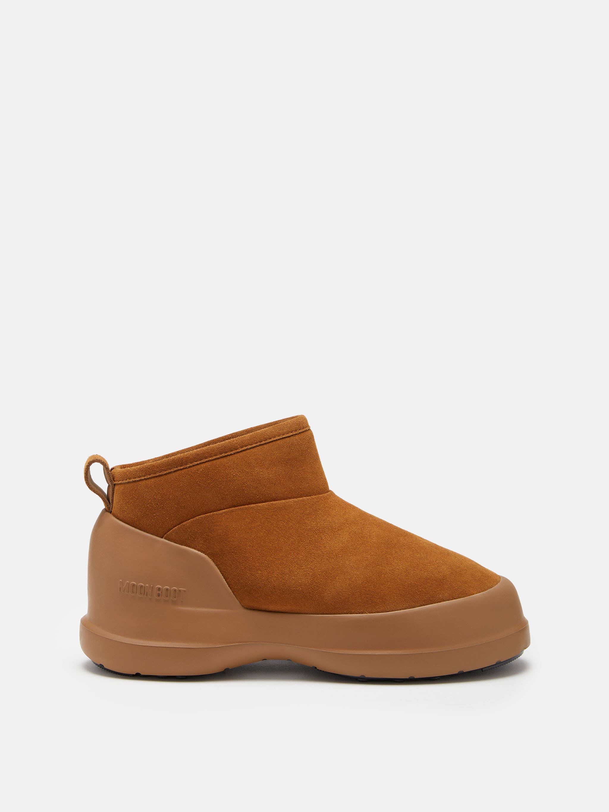 MEZZALUNA BROWN SUEDE NIEDRIGE STIEFEL