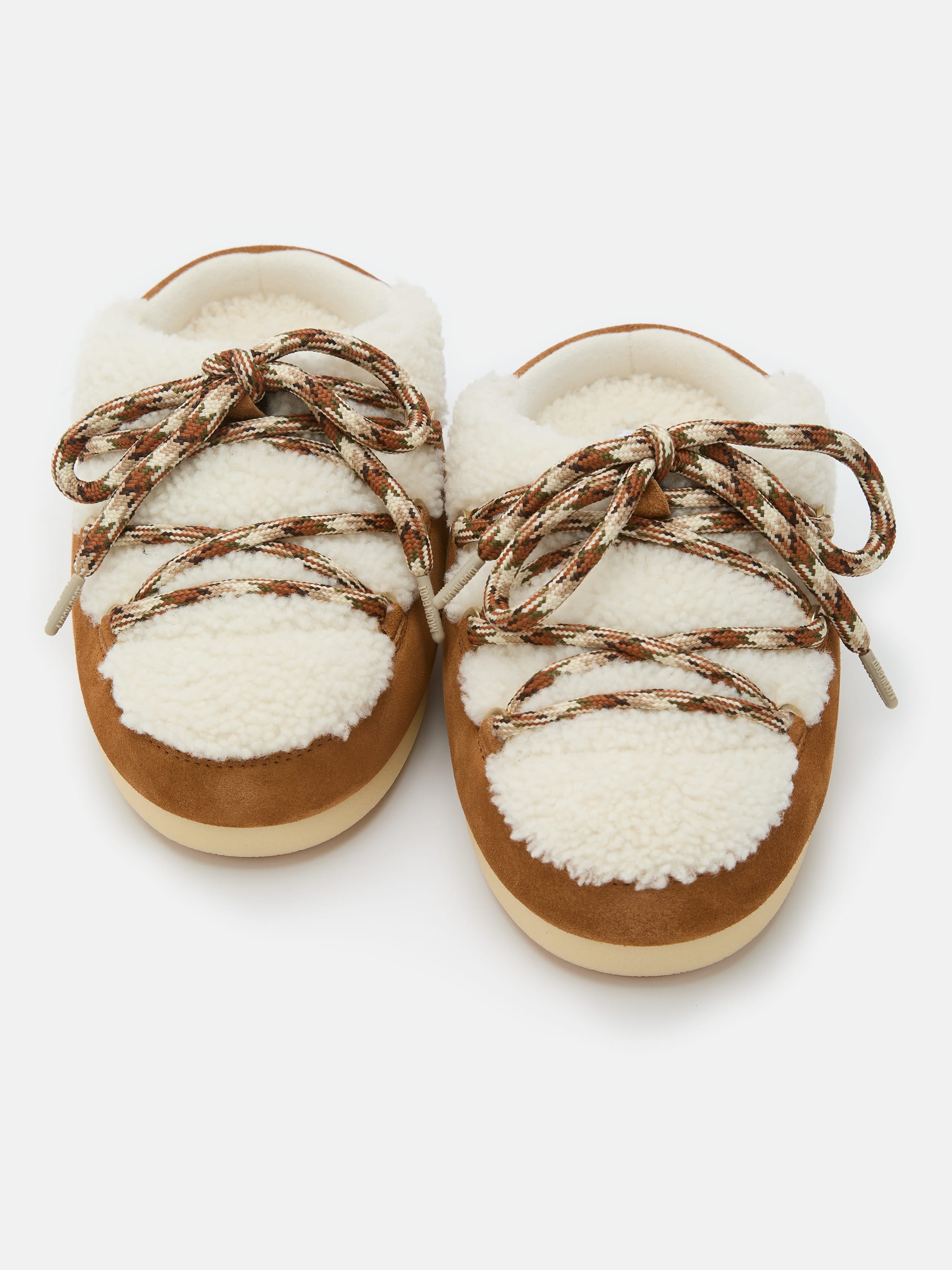 EVX BROWN SHEARLING MULLEN