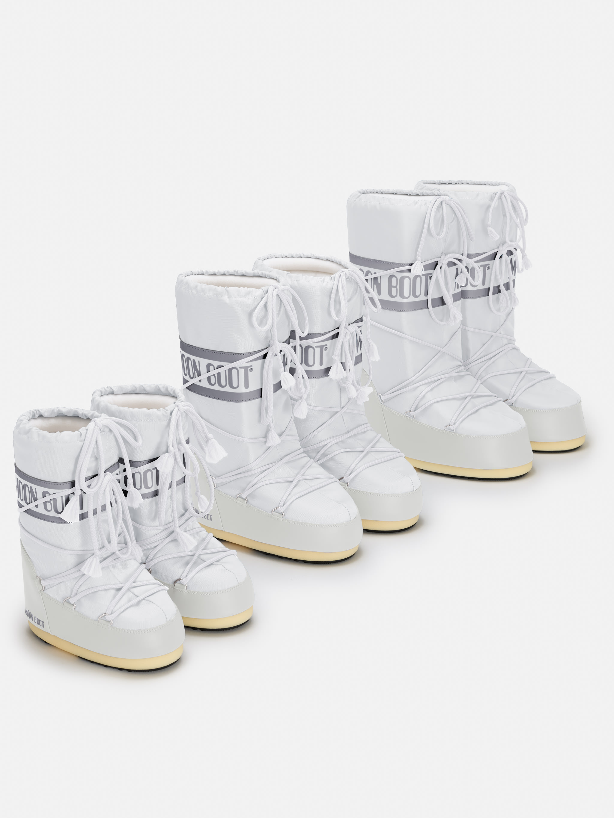 ICON WEIßE NYLON-BOOTS