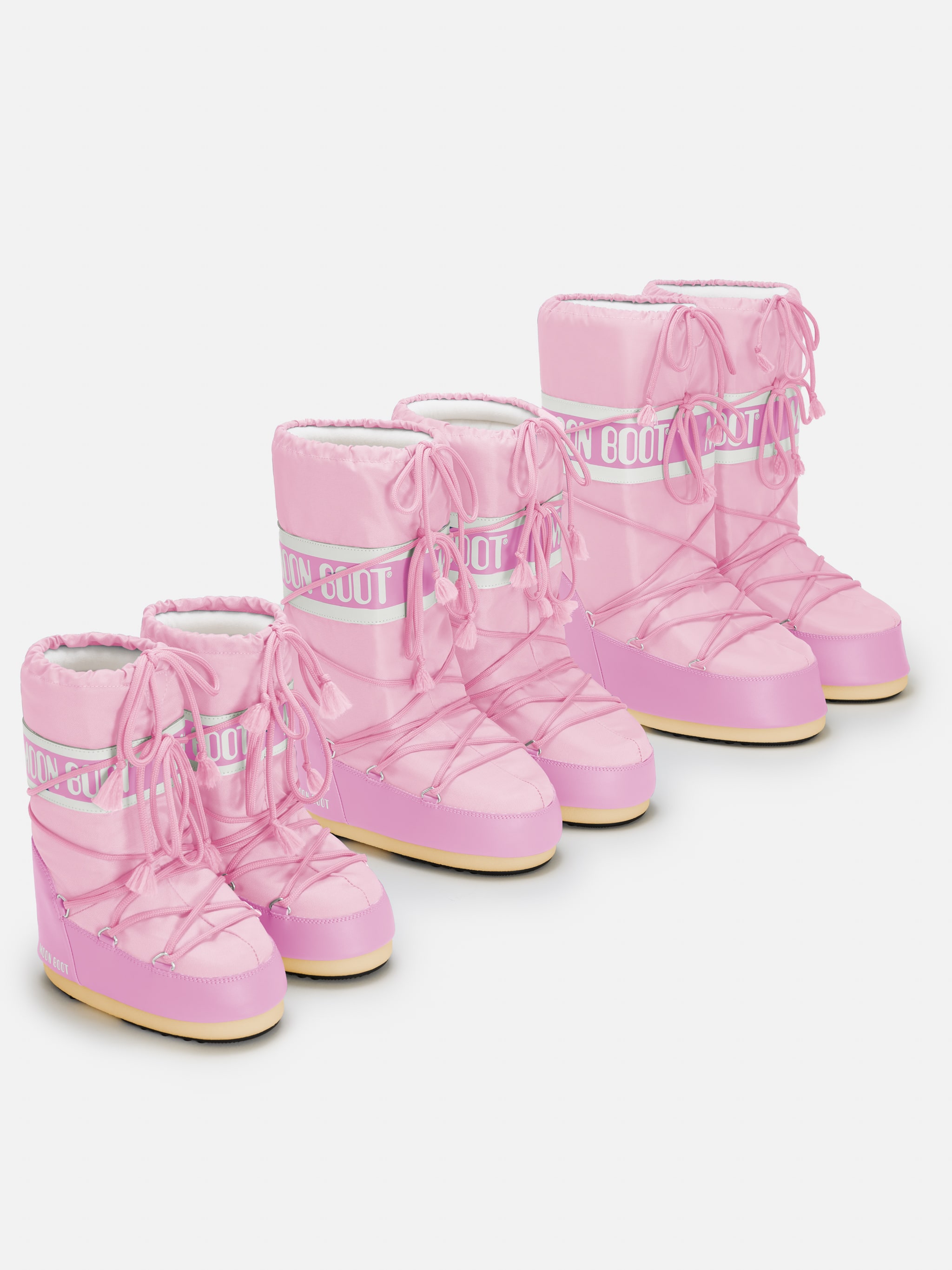 ICON PINK NYLON STIEFEL