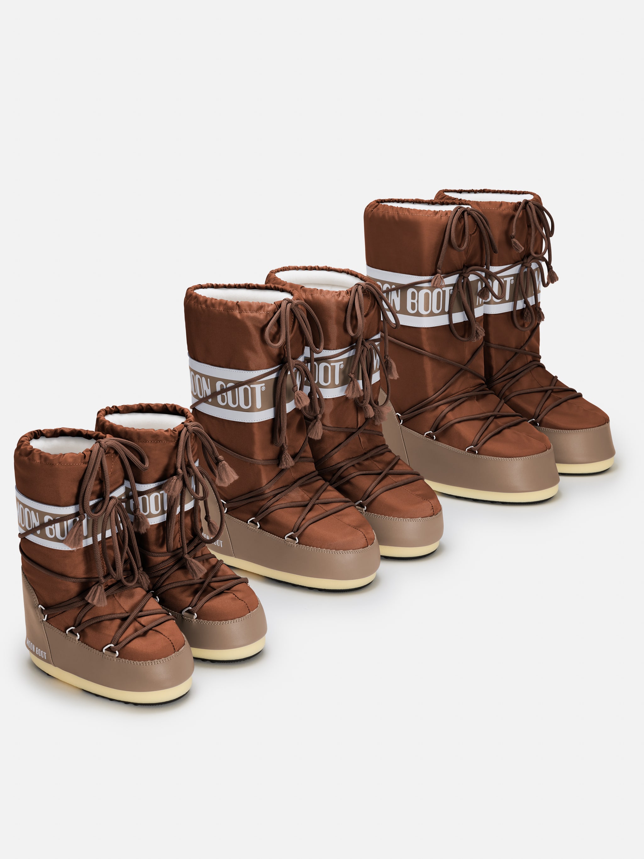ICON BROWN NYLON STIEFEL