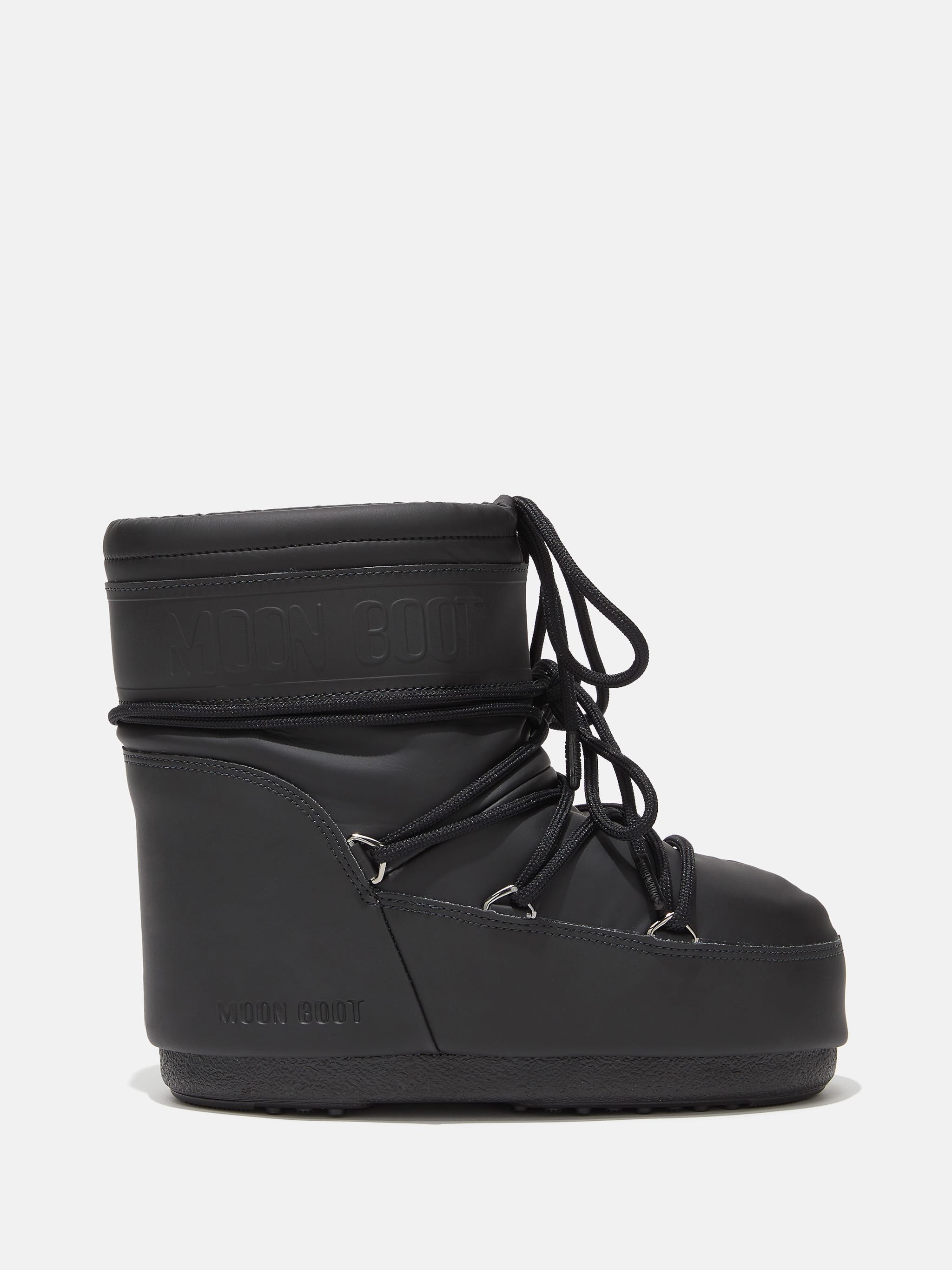 ICON LOW SCHWARZE GUMMISTIEFEL