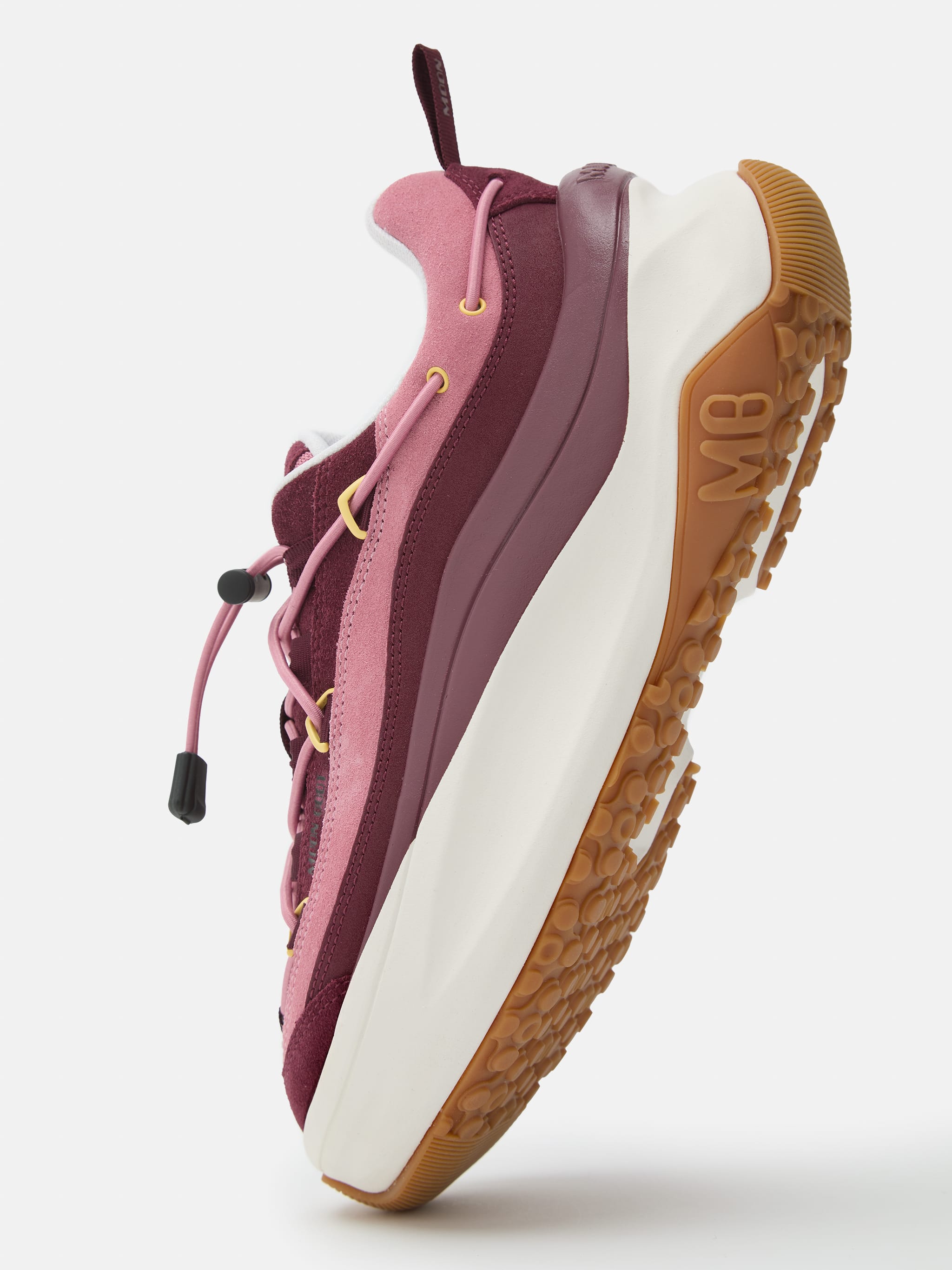MOON247 XLACE BURGUNDY & PINK SCHUHE