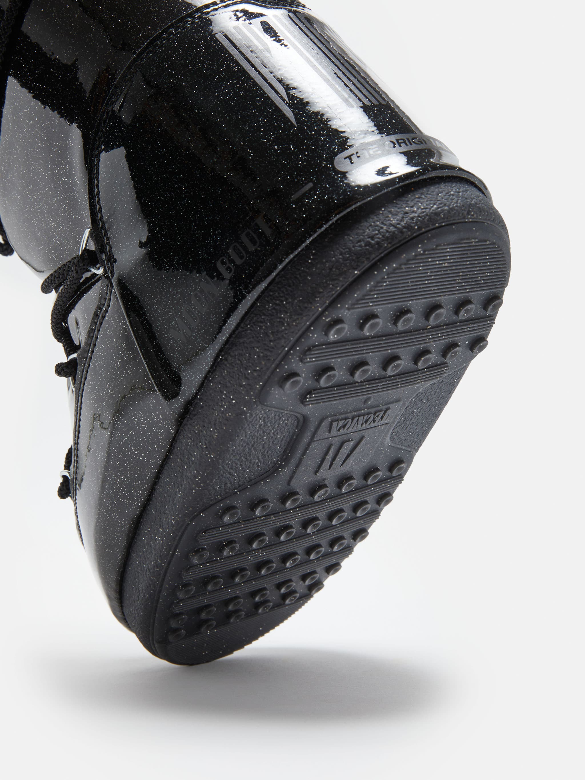 ICON SCHWARZE GLITTERSTIEFEL