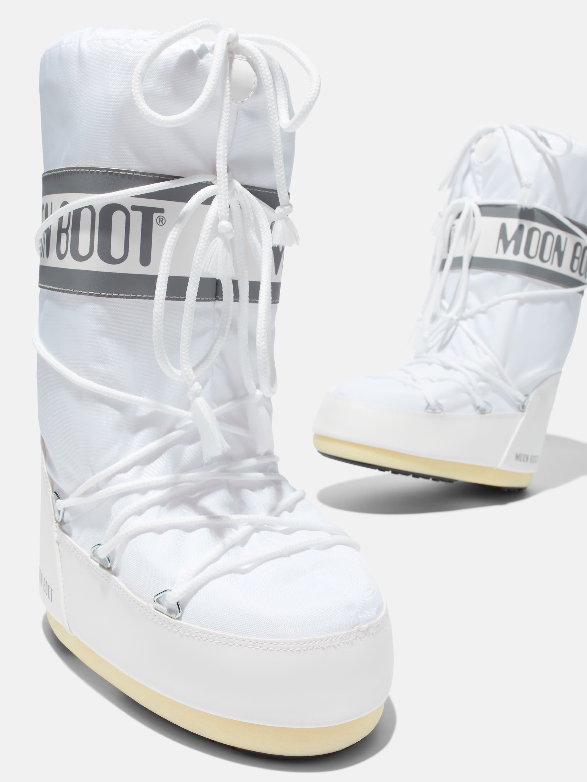 ICON WEIßE NYLON-BOOTS
