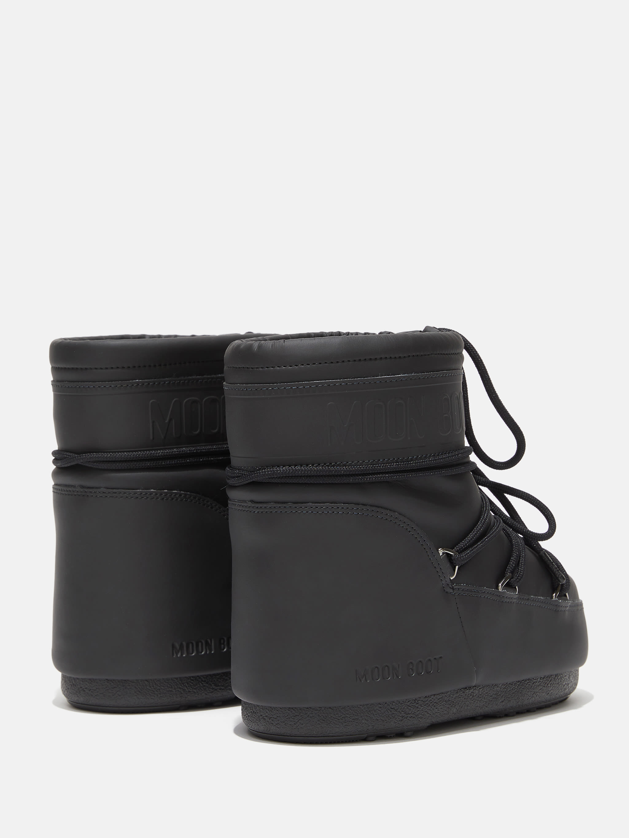 ICON LOW SCHWARZE GUMMISTIEFEL