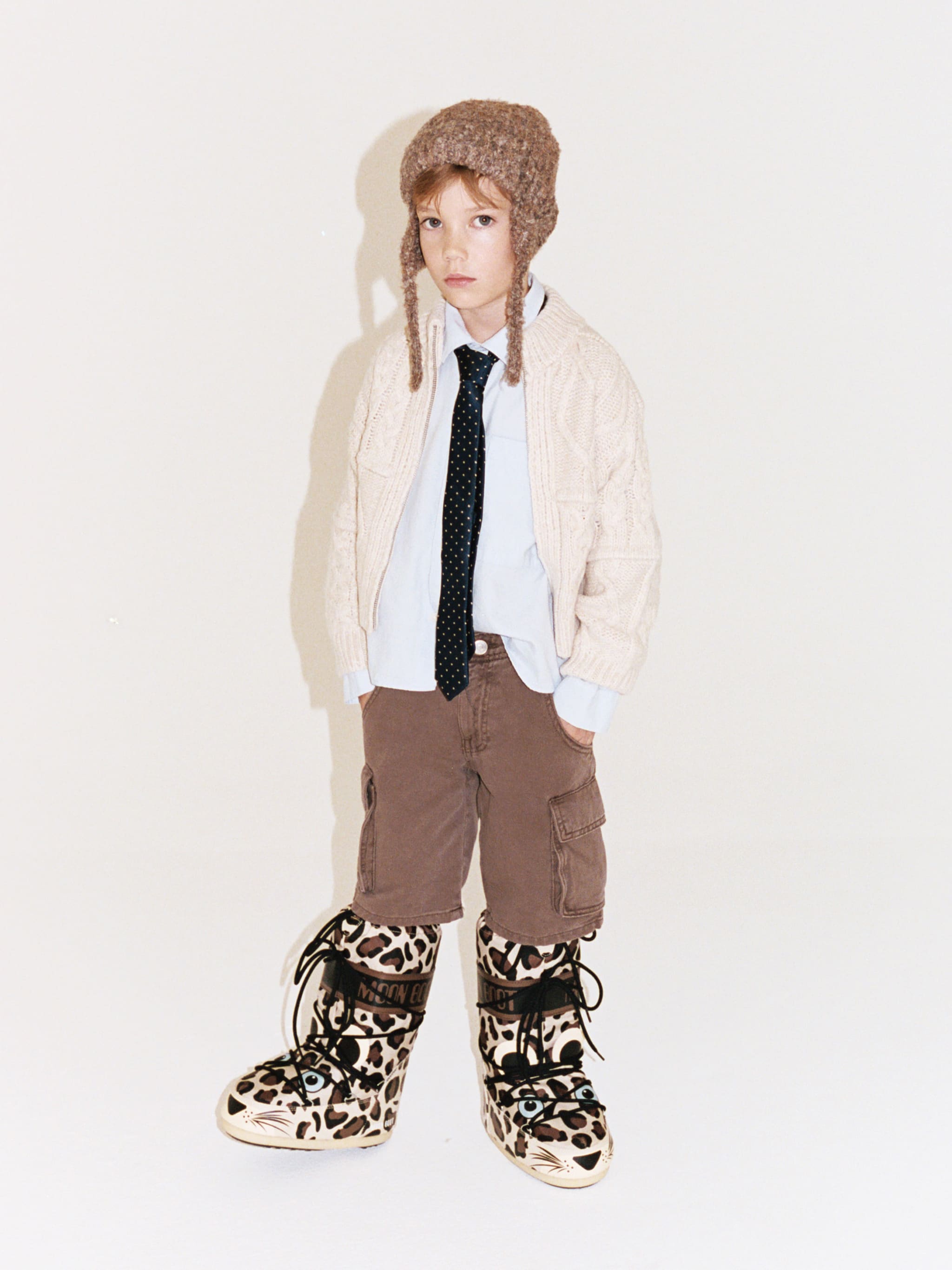 ICON JUNIOR LEOPARD STIEFEL