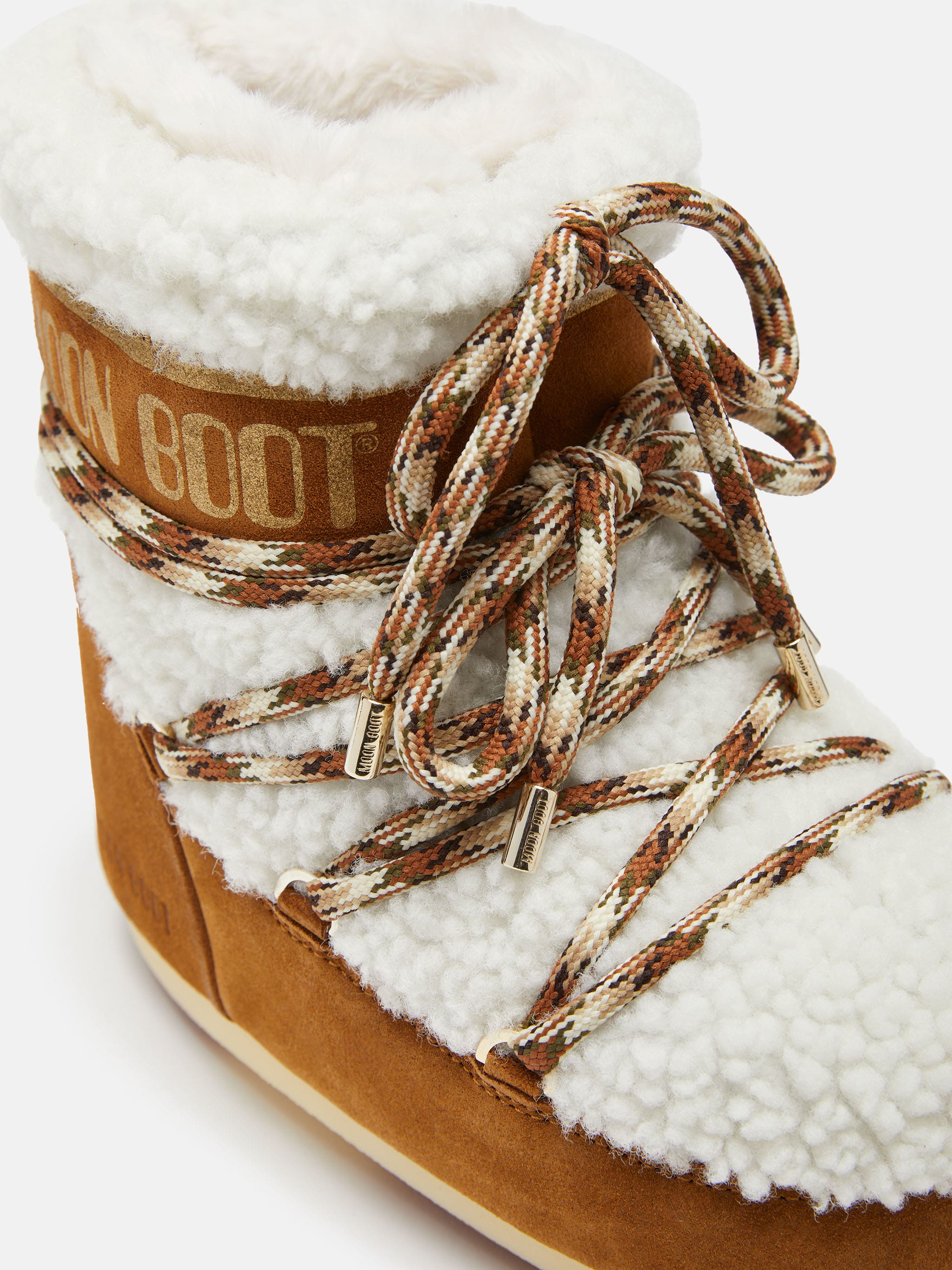 LAB69 ICON NIEDRIG BROWN SCHAFWOLLSTIEFEL