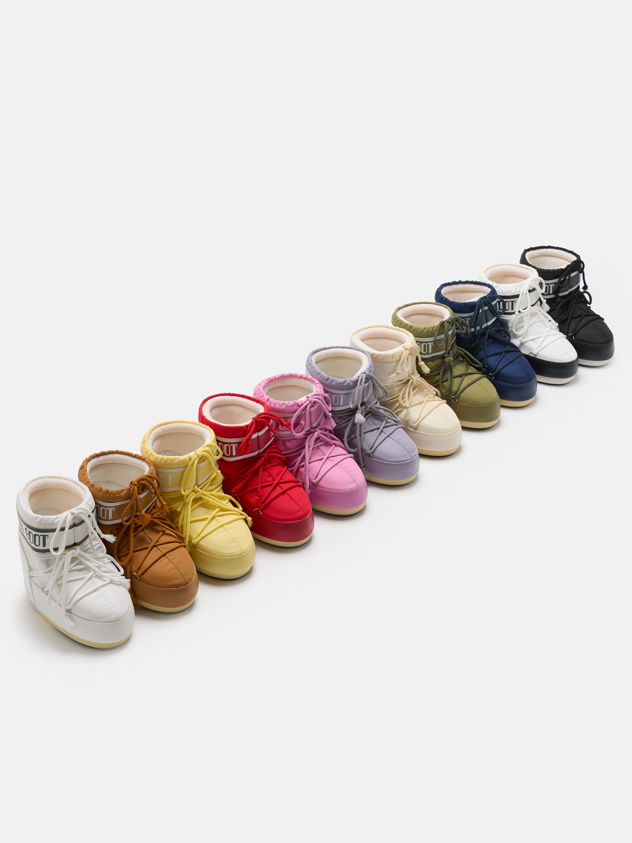 ICON LOW WEIßE NYLON STIEFEL
