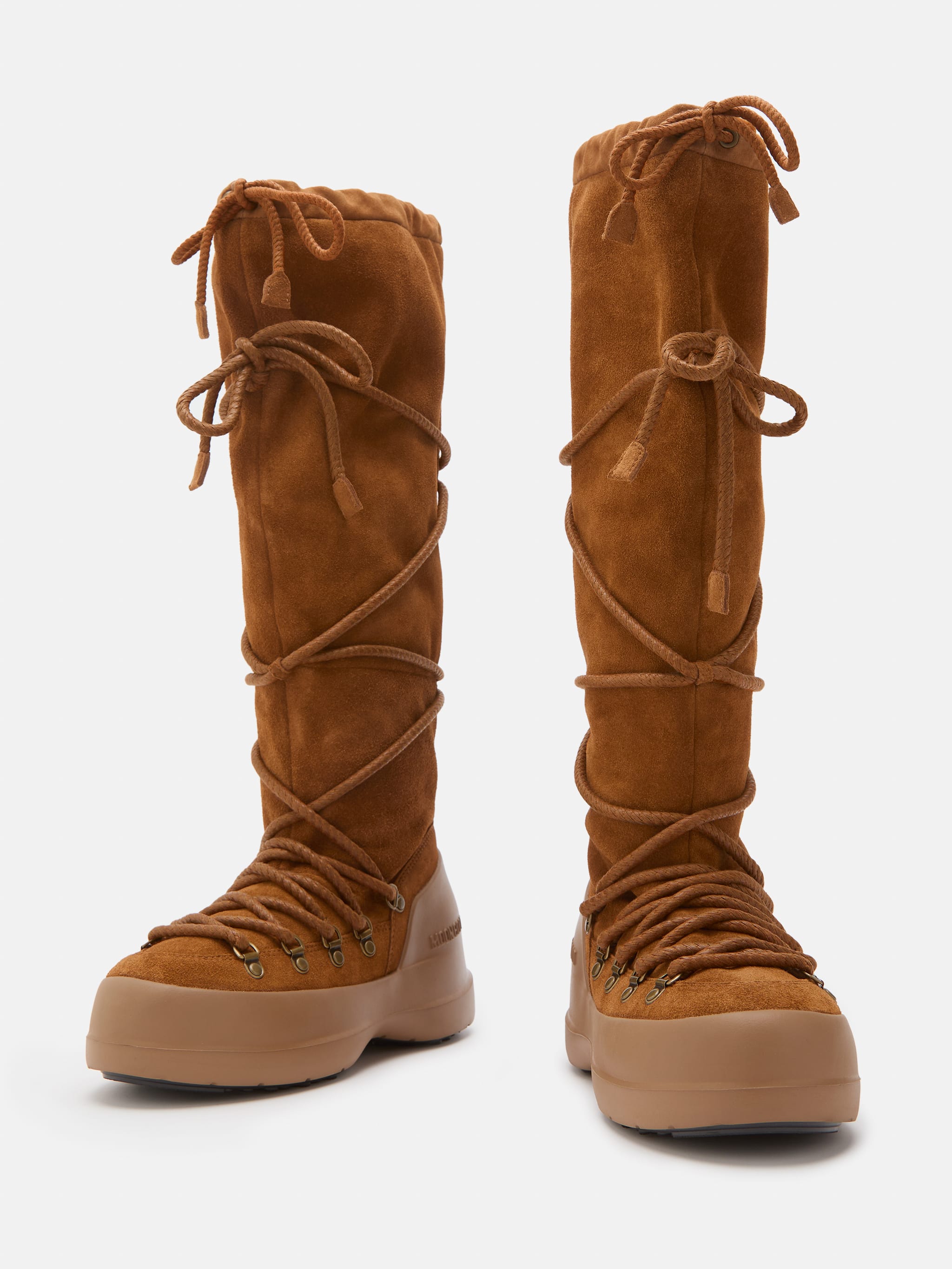 LUNA BROWN SUEDER EXTRA STIEFEL
