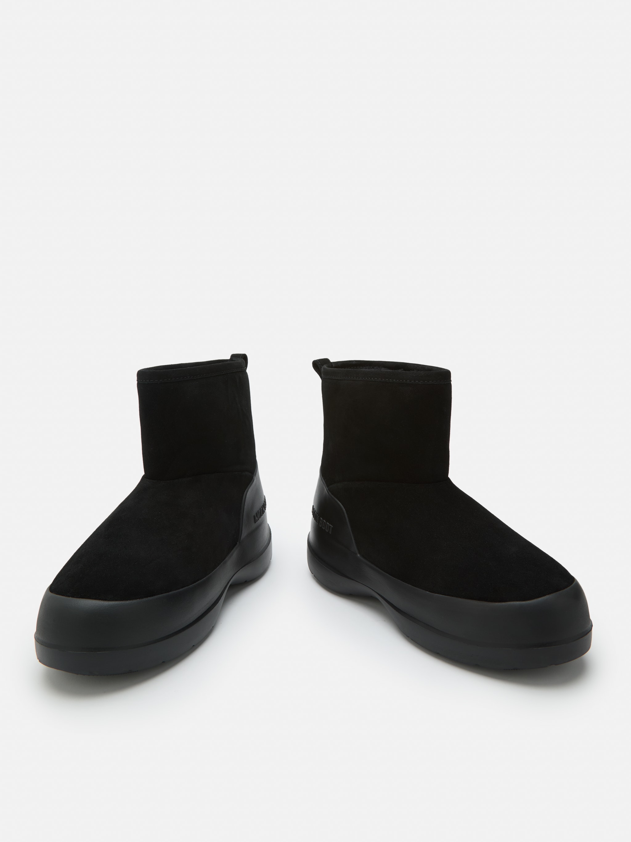 MEZZALUNA MITTELER SCHWARZE STIEFEL