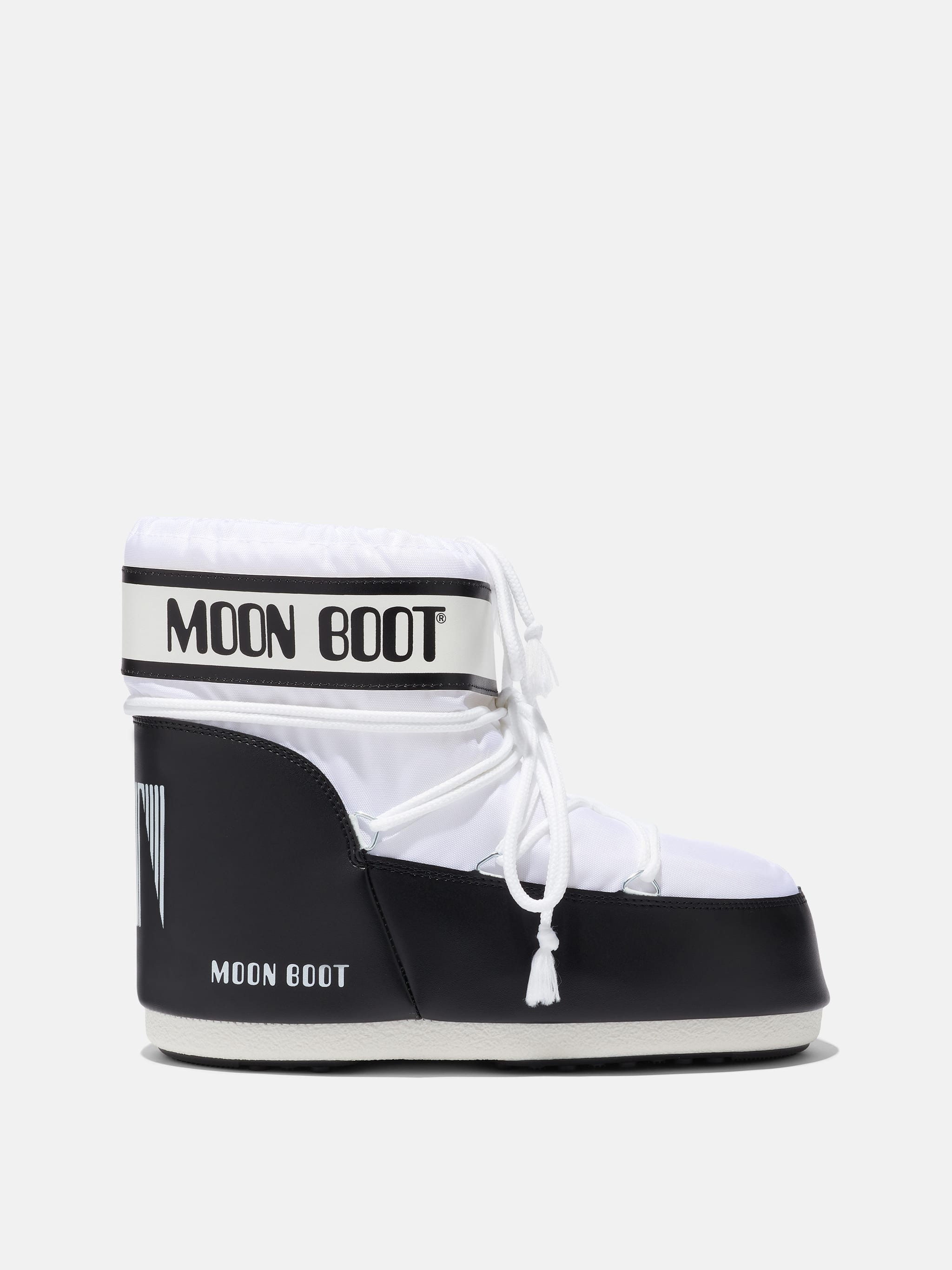 ICON LOW WEIßE NYLON STIEFEL