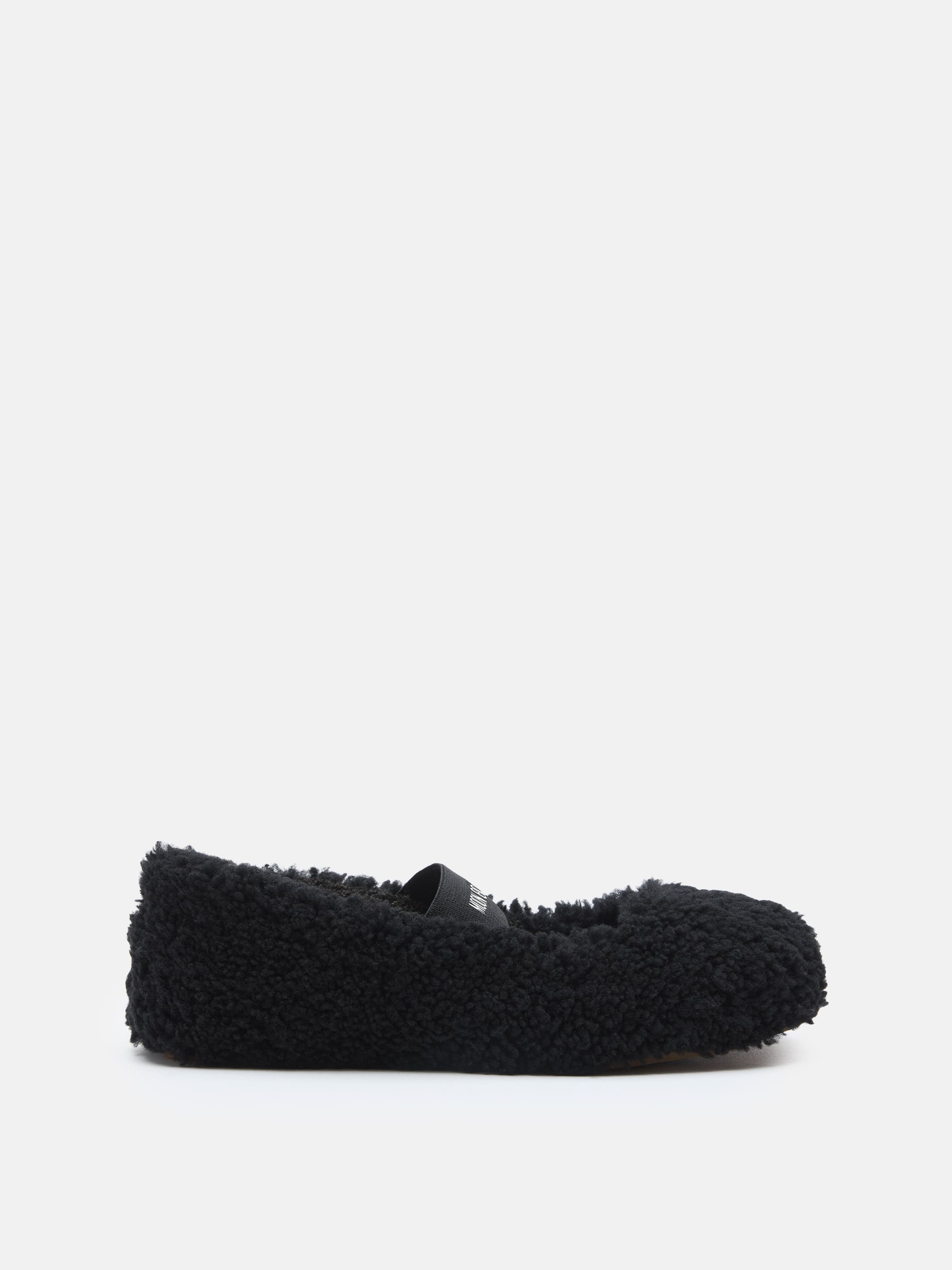 SHEARLING SCHWARZE BALLETTINEN