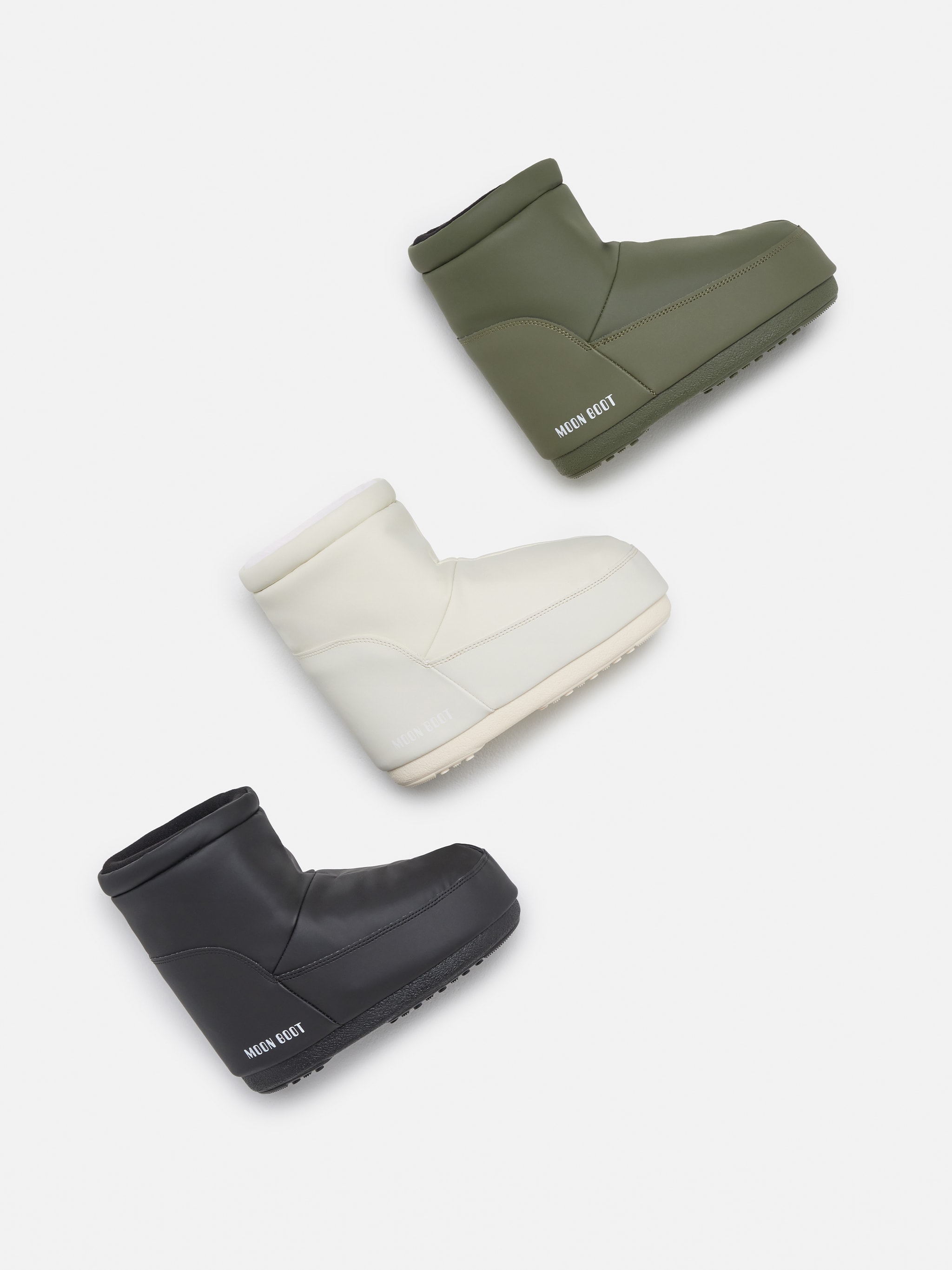 KEIN SCHUHLEDER SCHWARZE GUMMISTIEFEL