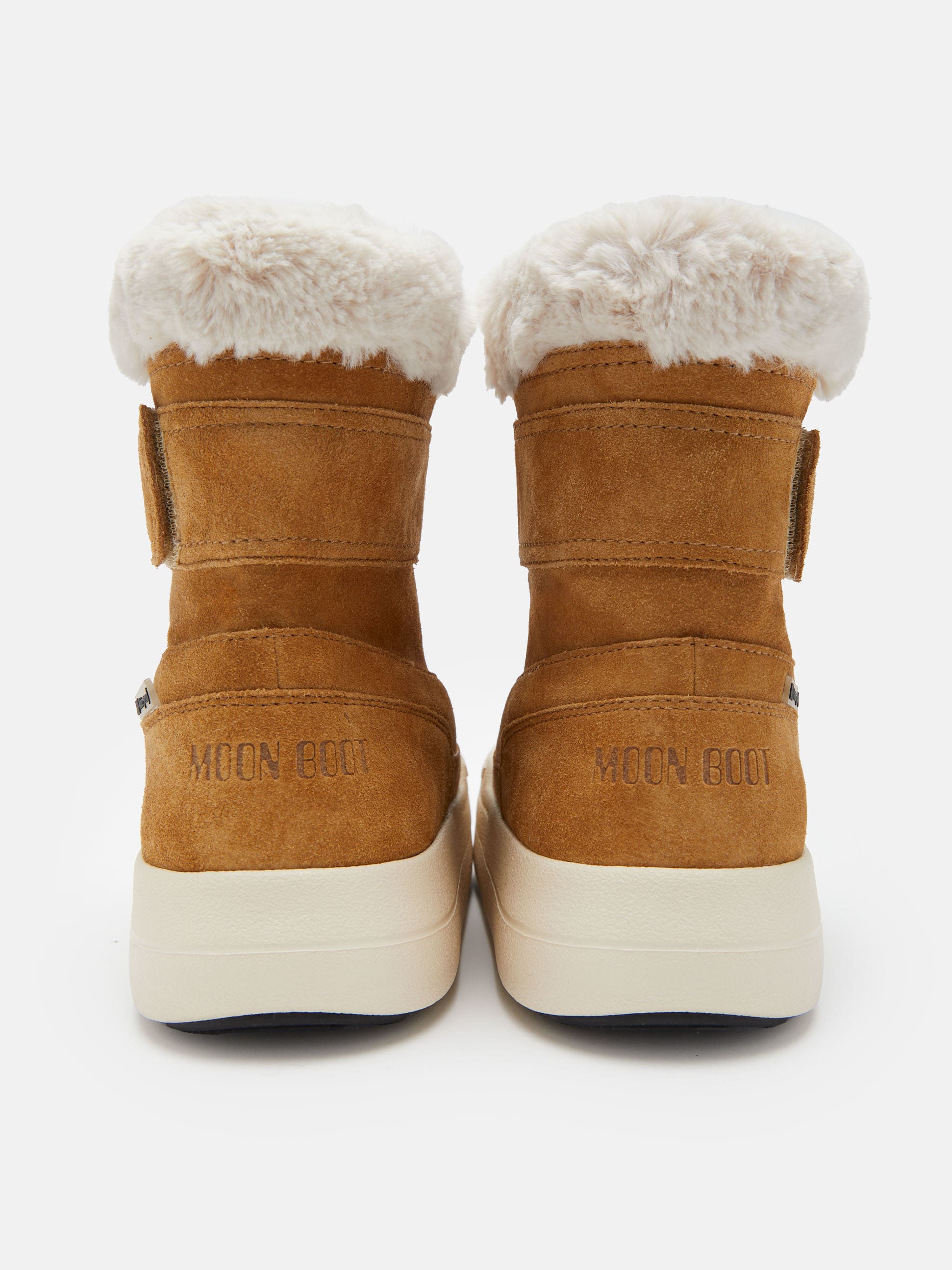 JUNIOR PARK STRAP BROWN SUEDE STIEFEL