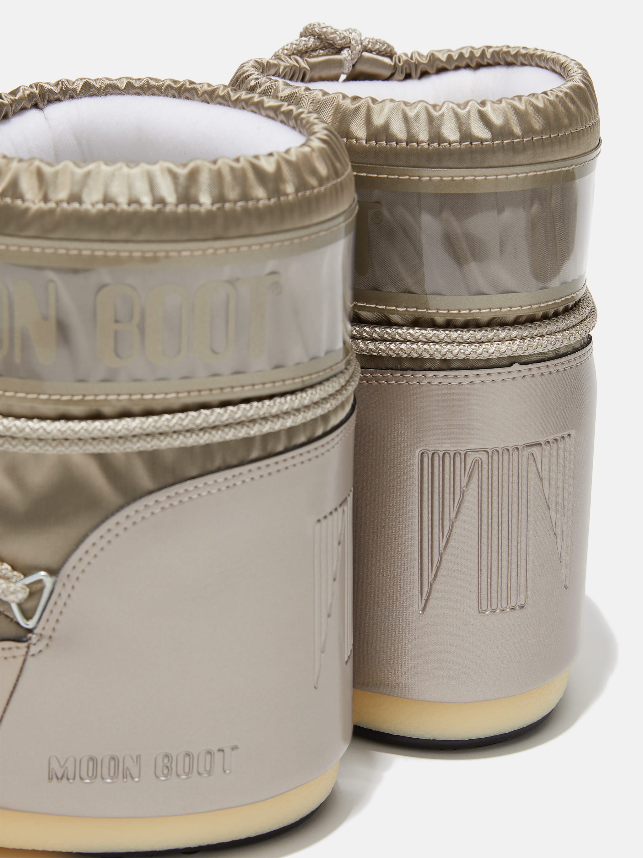 ICON LOW GLANCE PLATINUM SATIN STIEFEL