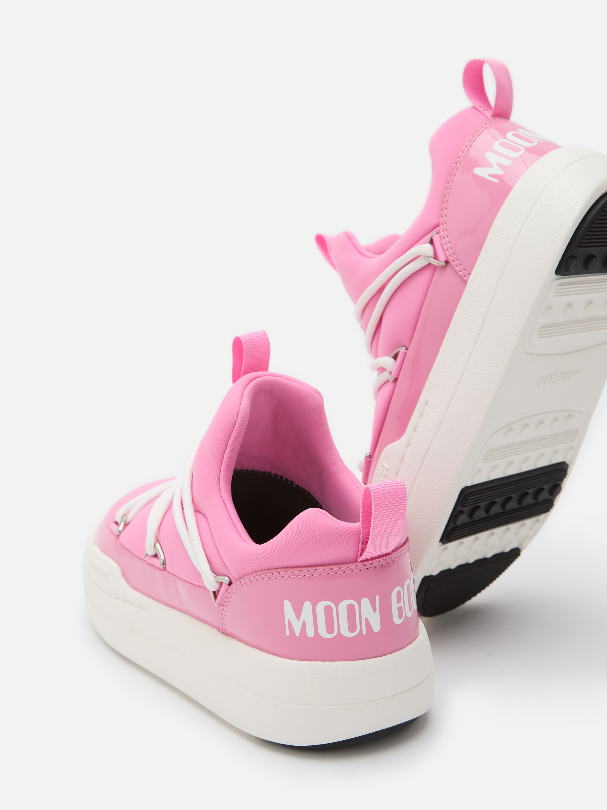 JUNIOR PARK PINK NIEDRIGE SCHLEIFEN-SNEAKERS