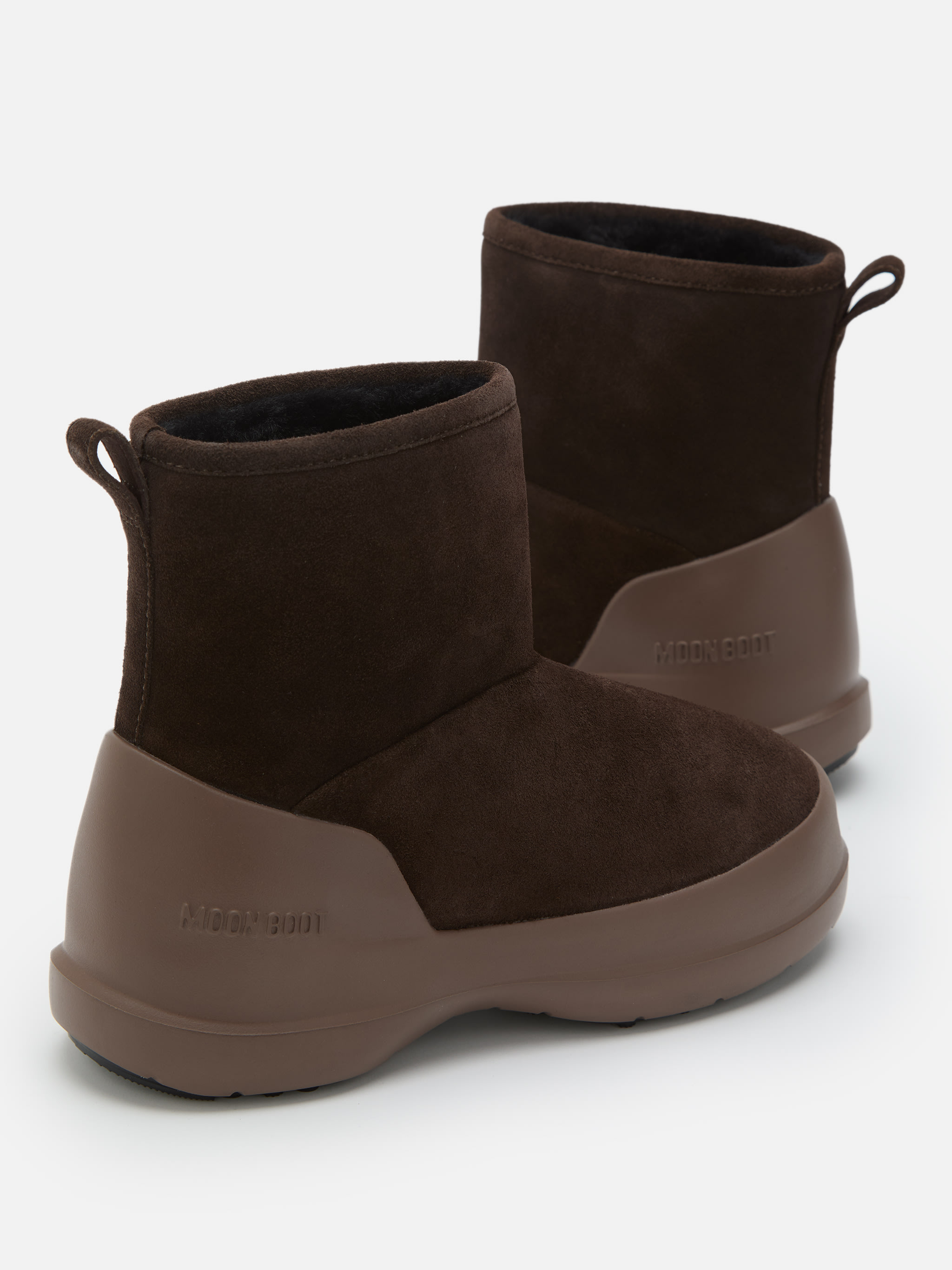 MEZZALUNA MITTELER DUNKELBRAUNE STIEFEL