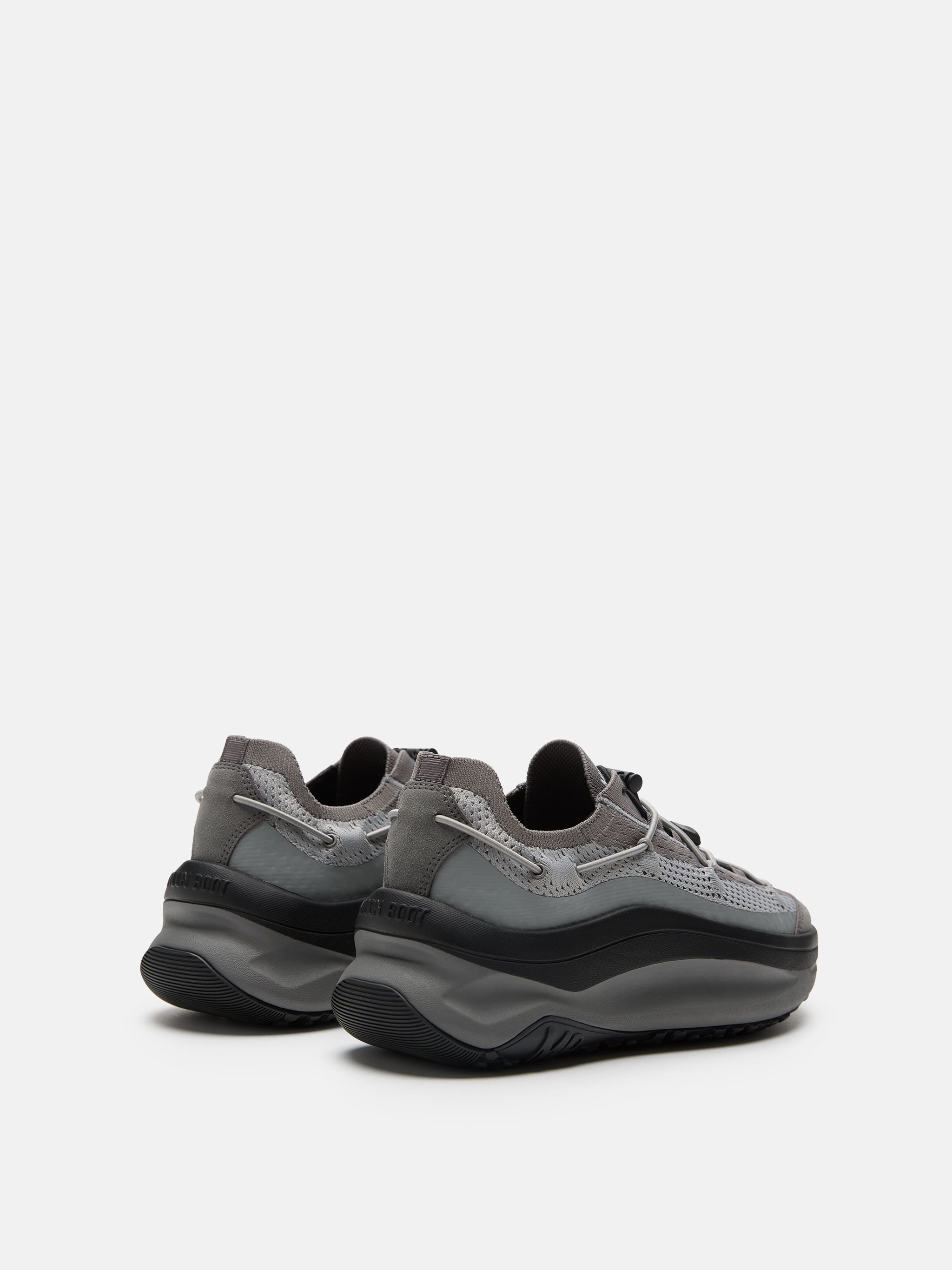MOON247 XLACE GRAU LAUF-SCHUHE