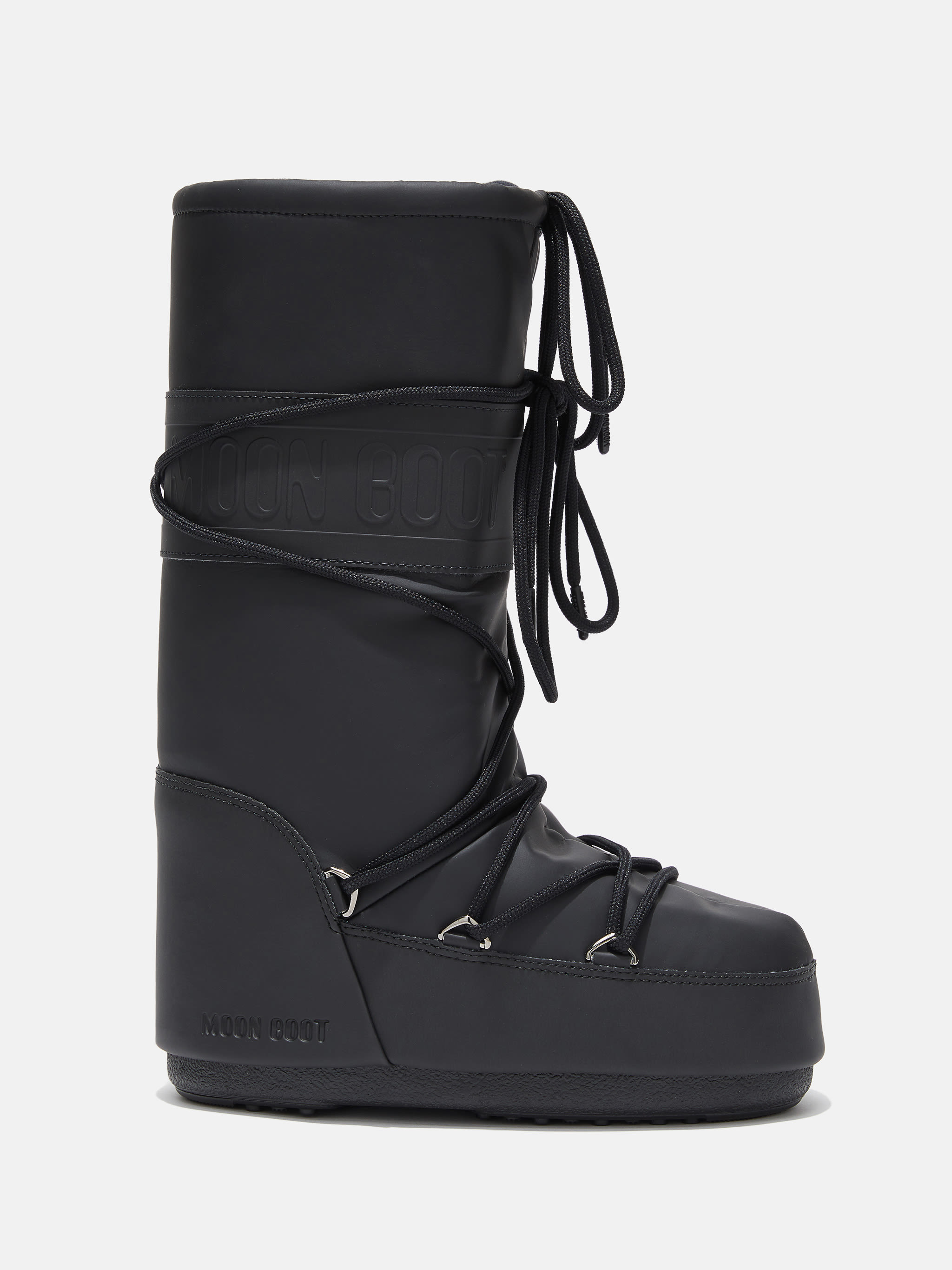 ICON SCHWARZE GUMMISTIEFEL