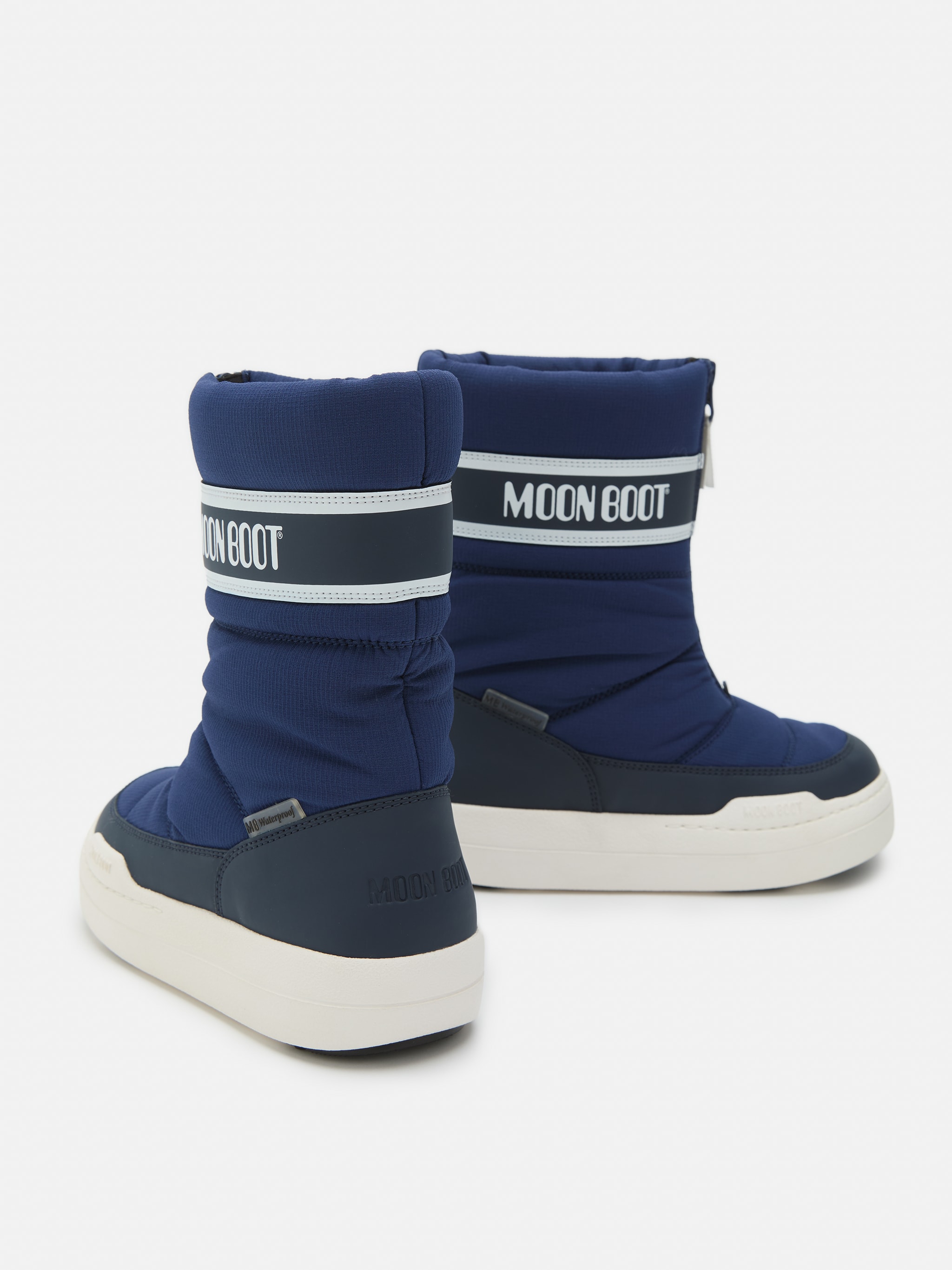 JUNIOR PARK NAVY ZIP HOHE STIEFEL
