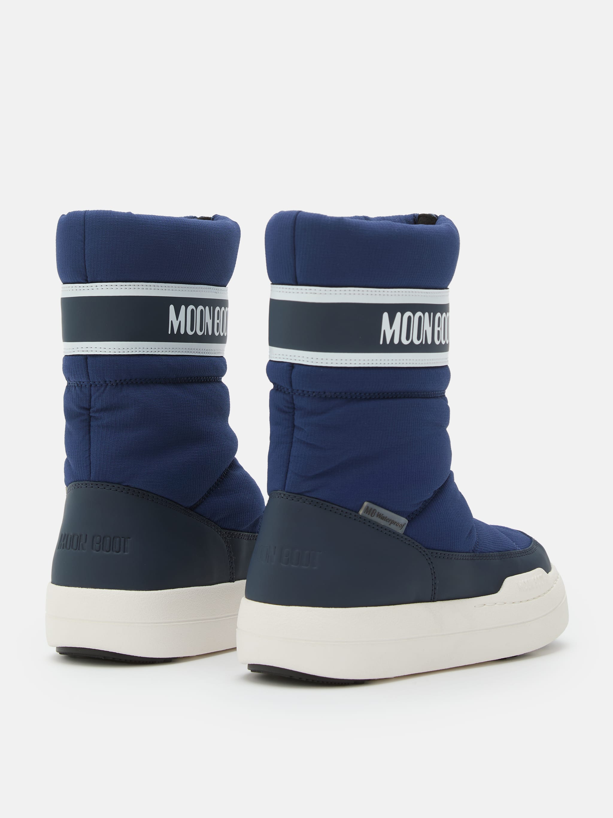 JUNIOR PARK NAVY ZIP HOHE STIEFEL