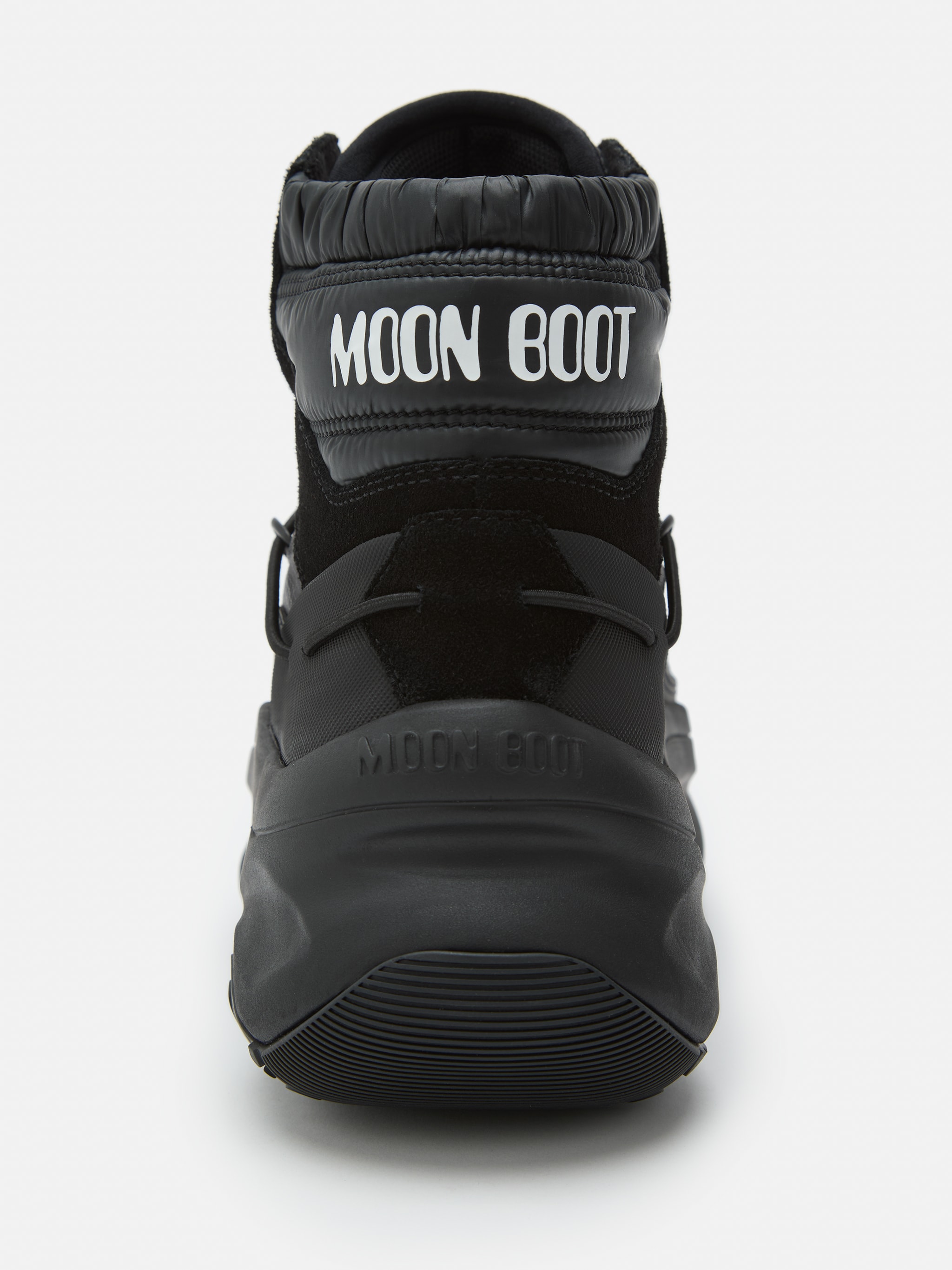 MOON247 SCHWARZ XLACE MID-SNEAKERS