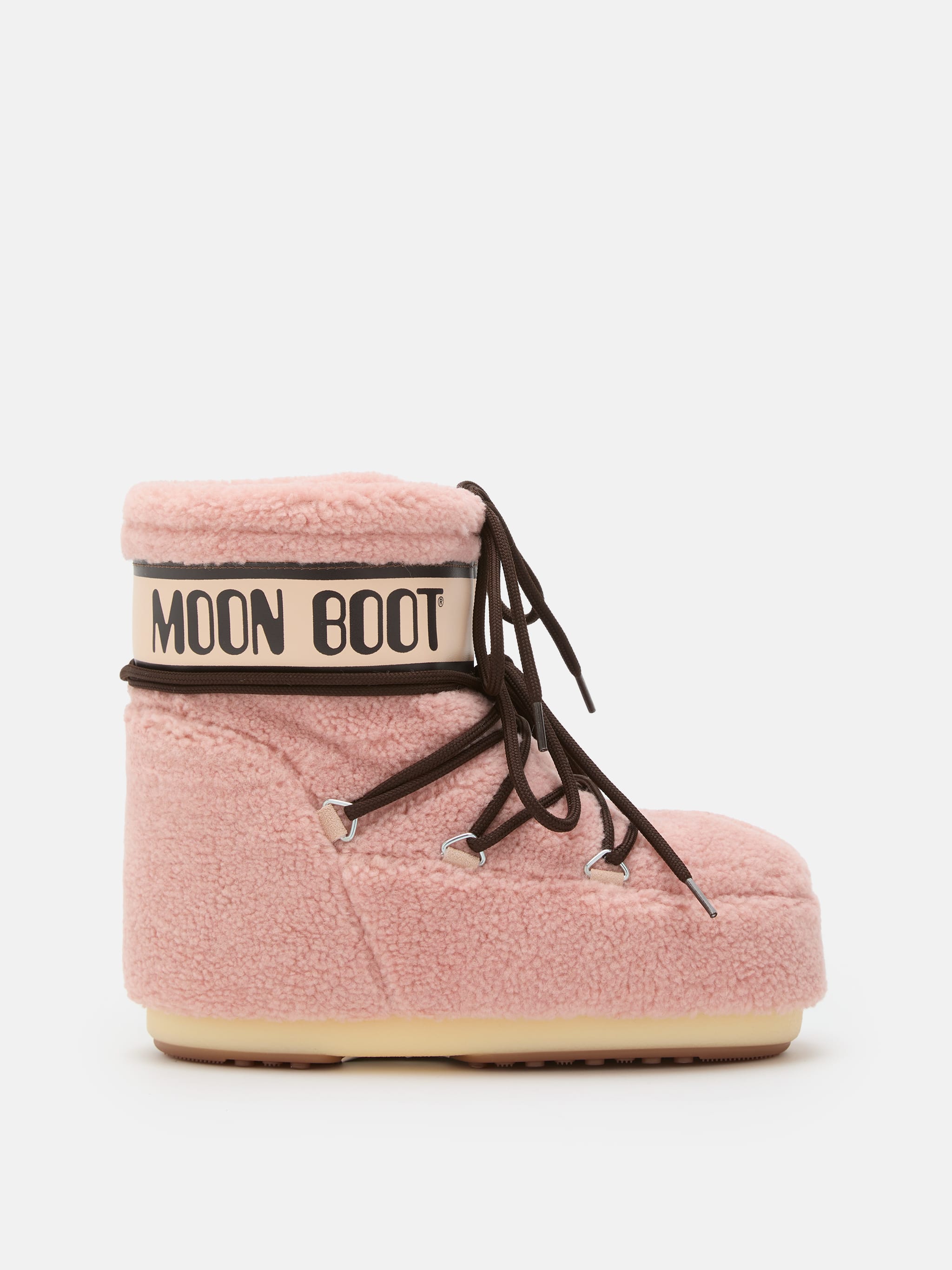 ICON LOW PINK FLEECE STIEFEL