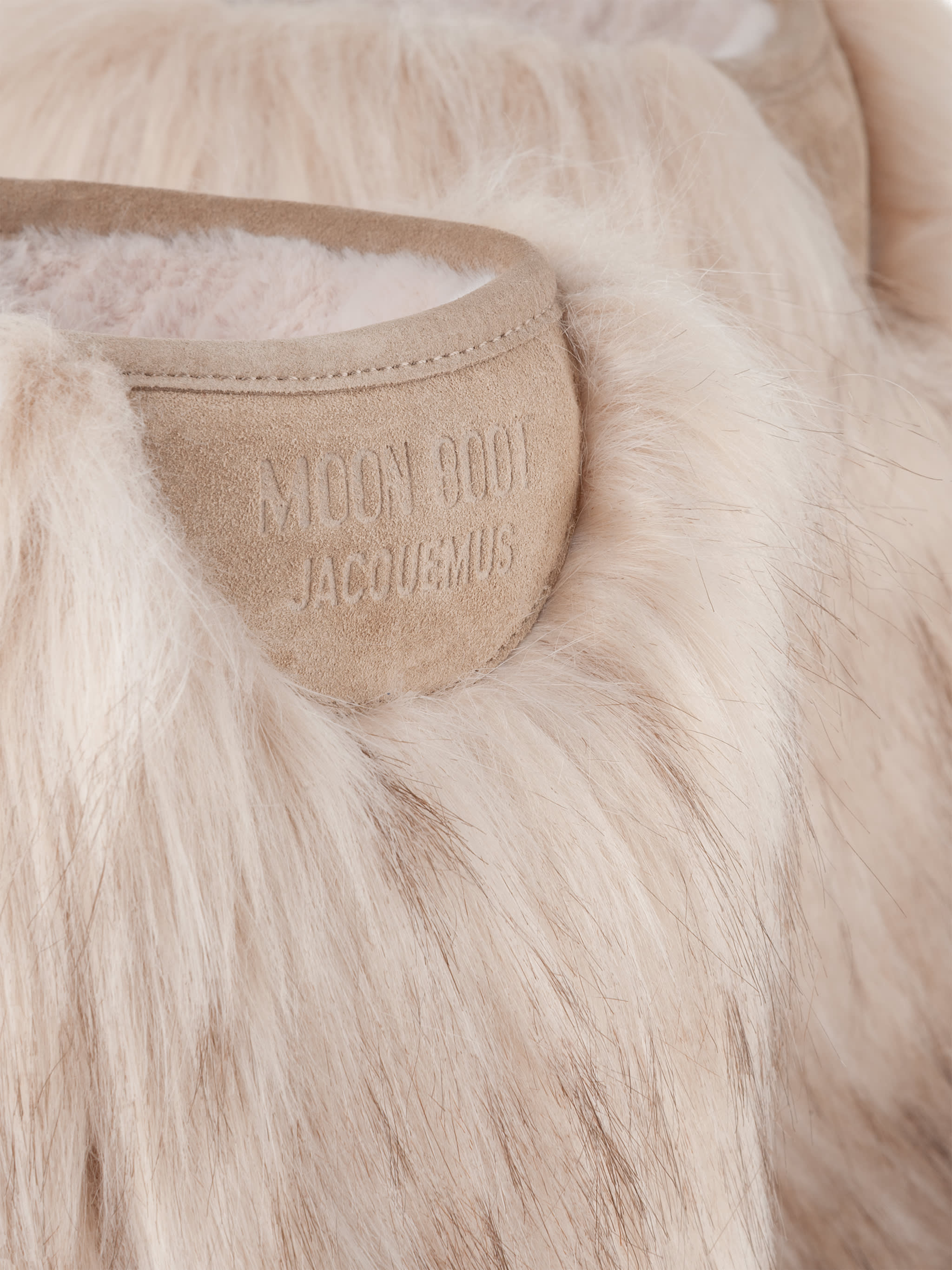 Jacquemus + Moon Boot ICON YETI MID CREAM STIEFEL