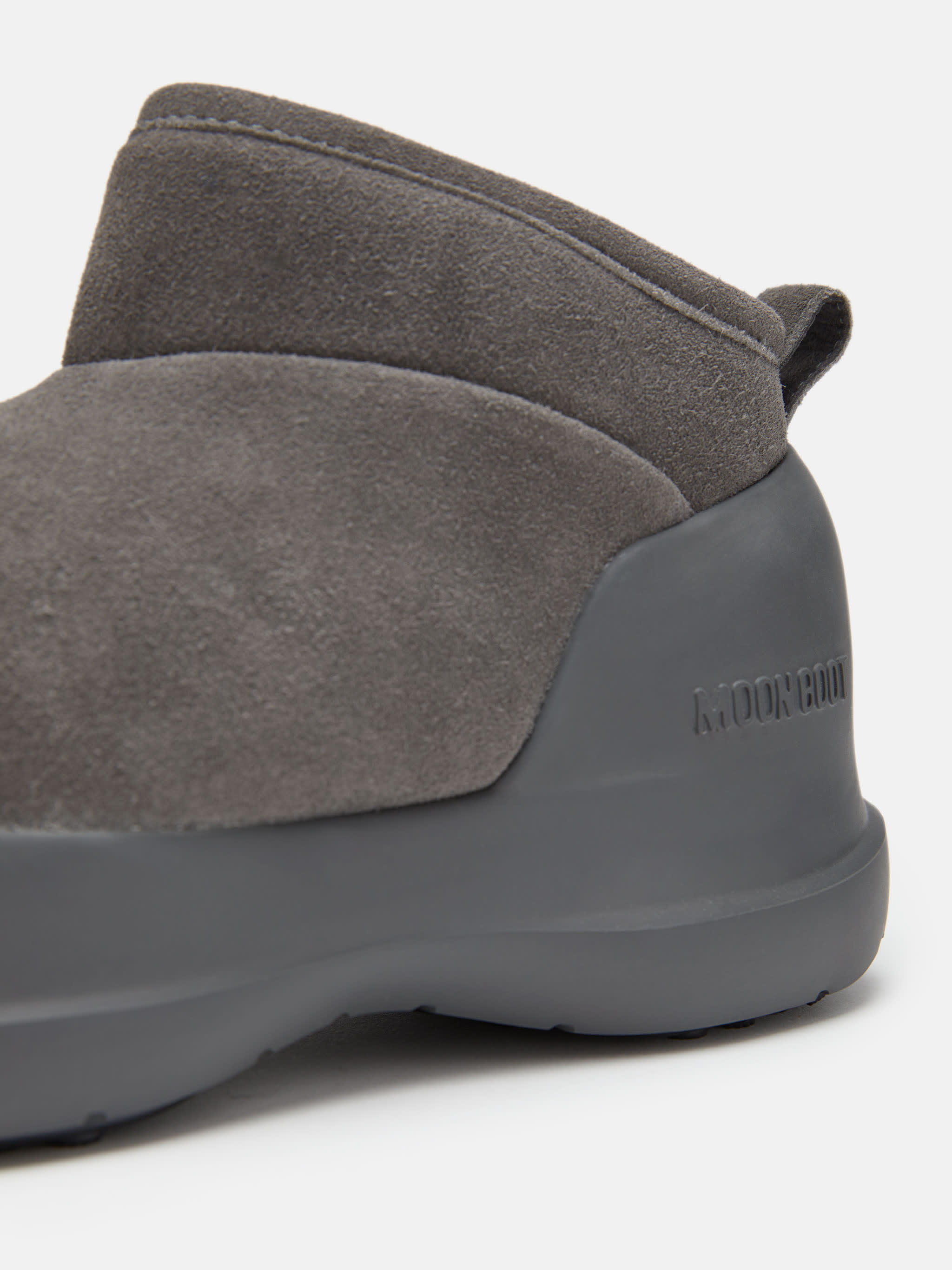 MEZZALUNA ANTHRACITE SUEDEN NIEDRIGE STIEFEL