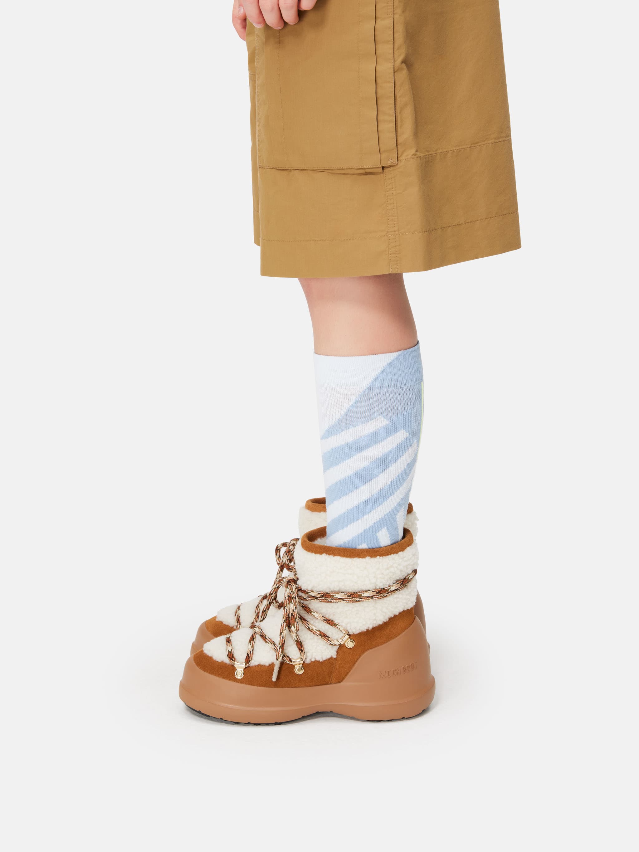 LUNA BROWN SCHAFWOLLSTIEFEL