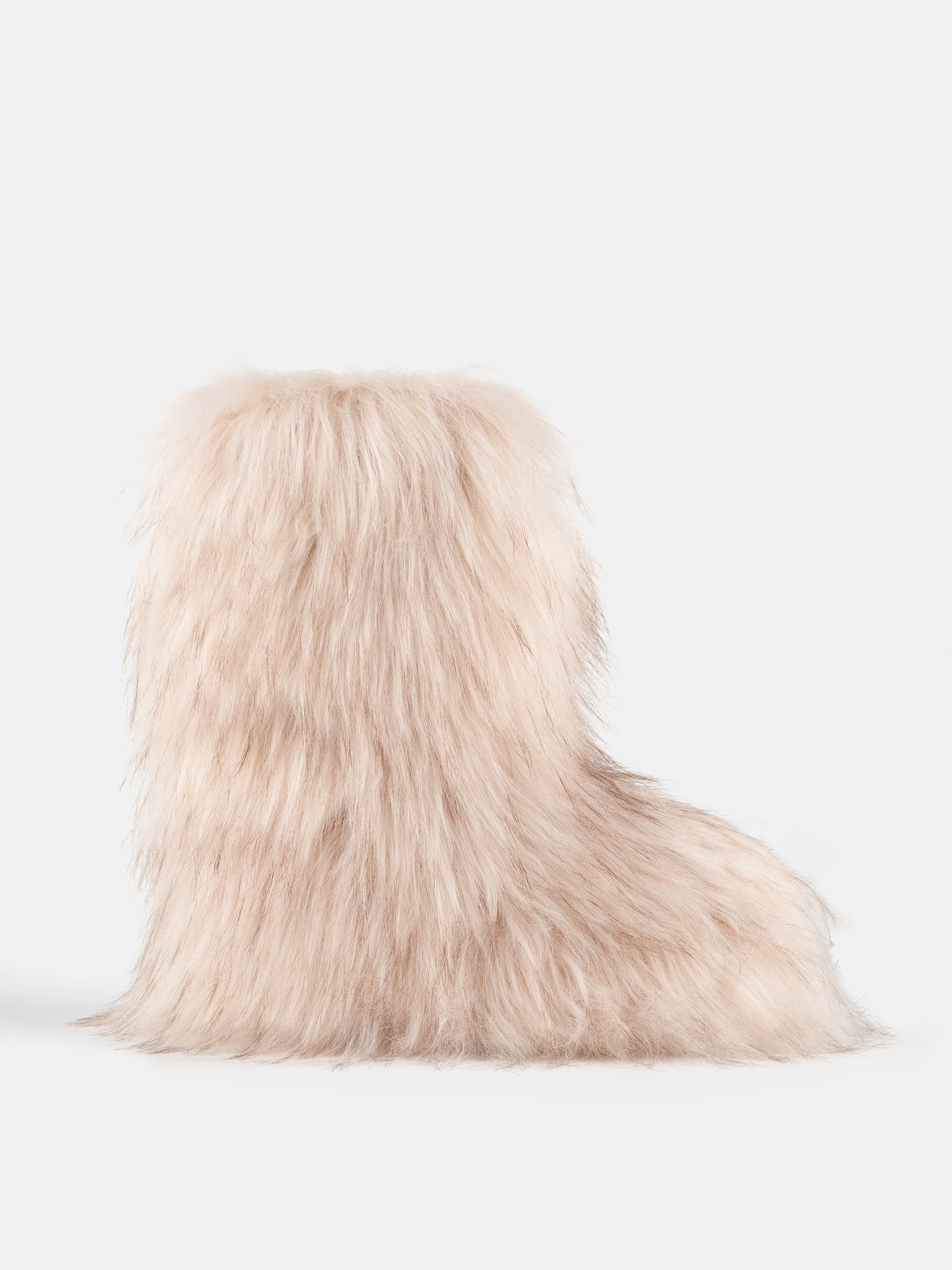 Jacquemus + Moon Boot ICON YETI MID CREAM STIEFEL