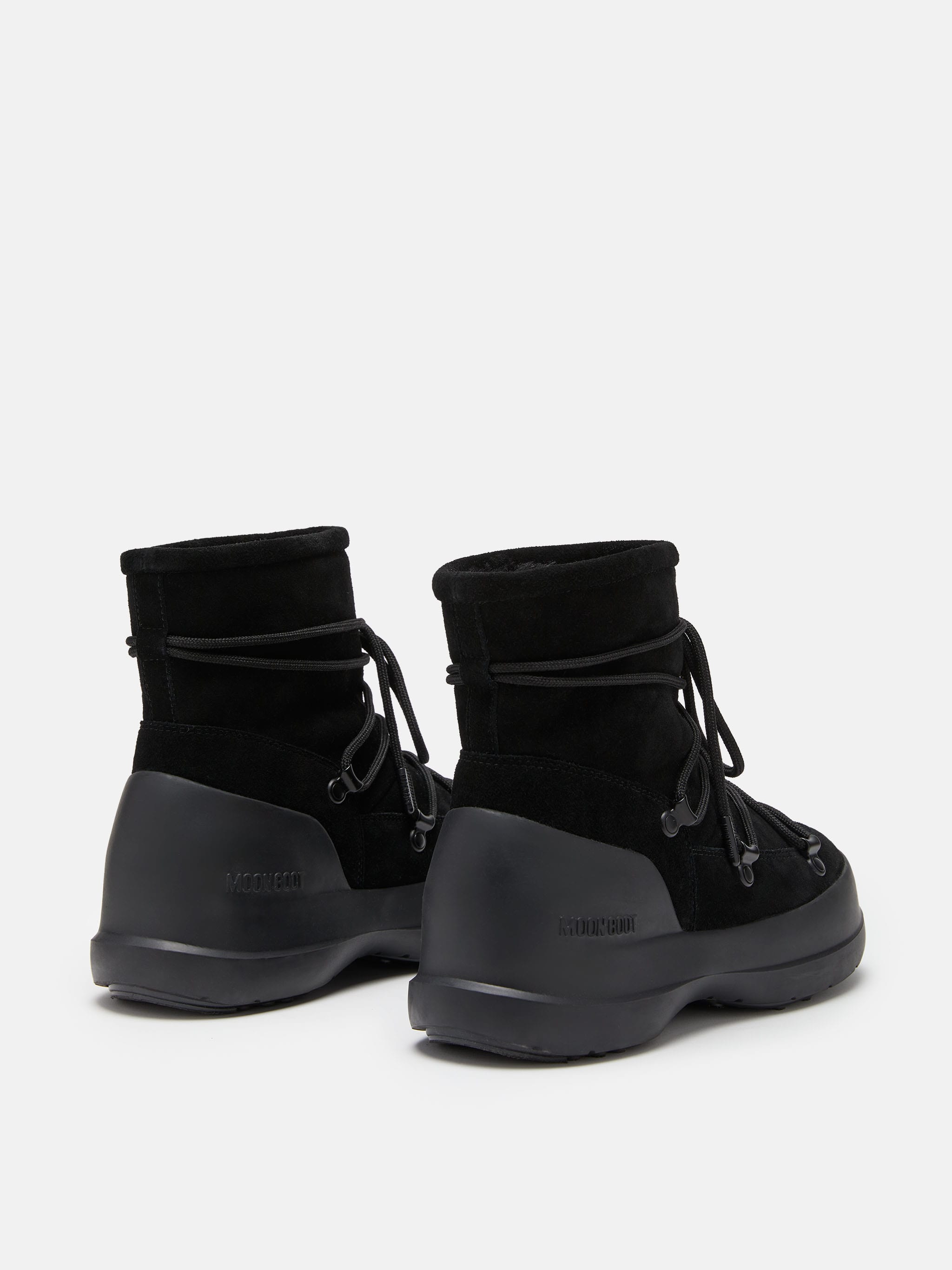 LUNA BLACK SUEDE STIEFEL