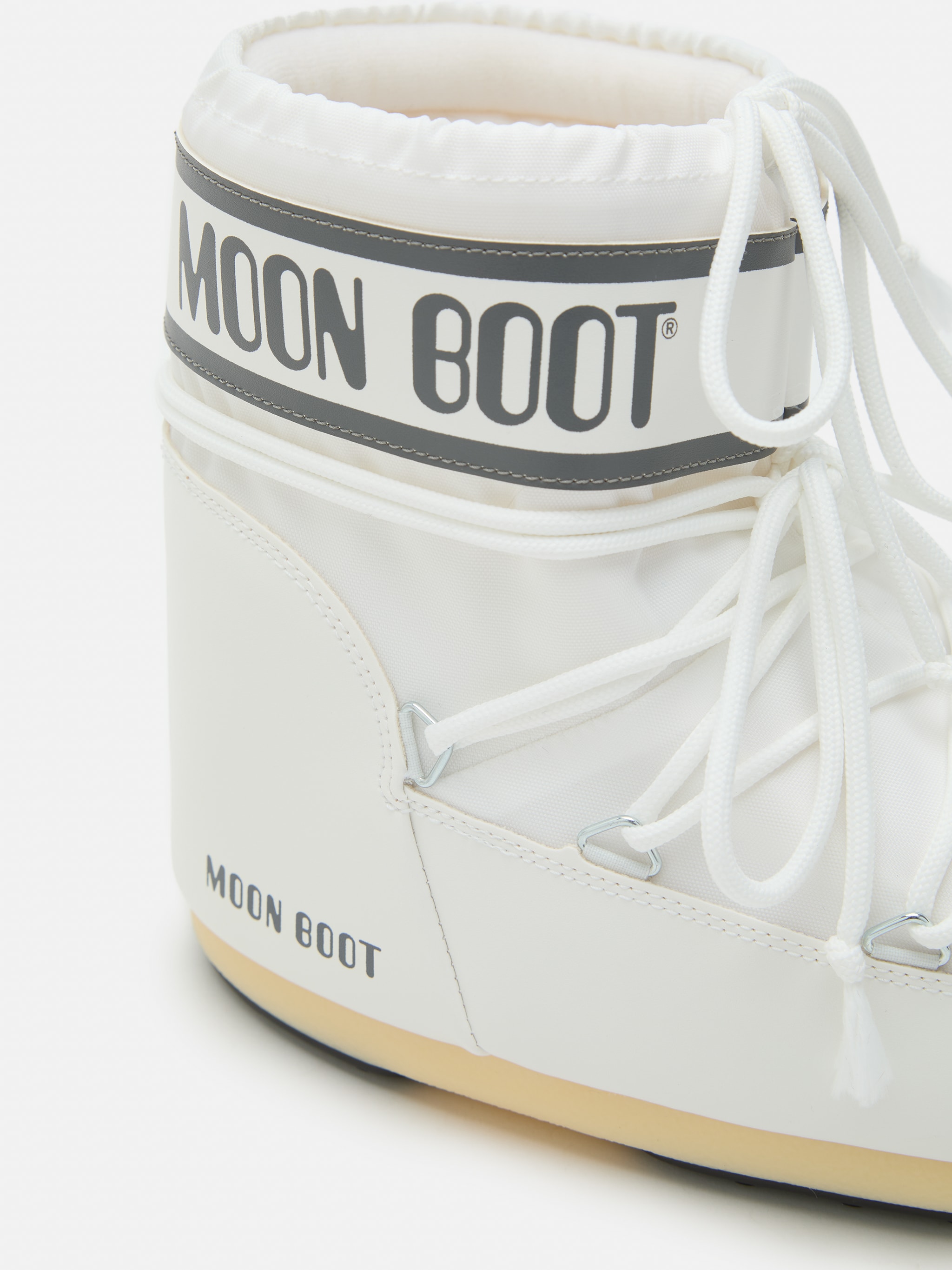 ICON LOW WEIßE NYLON STIEFEL