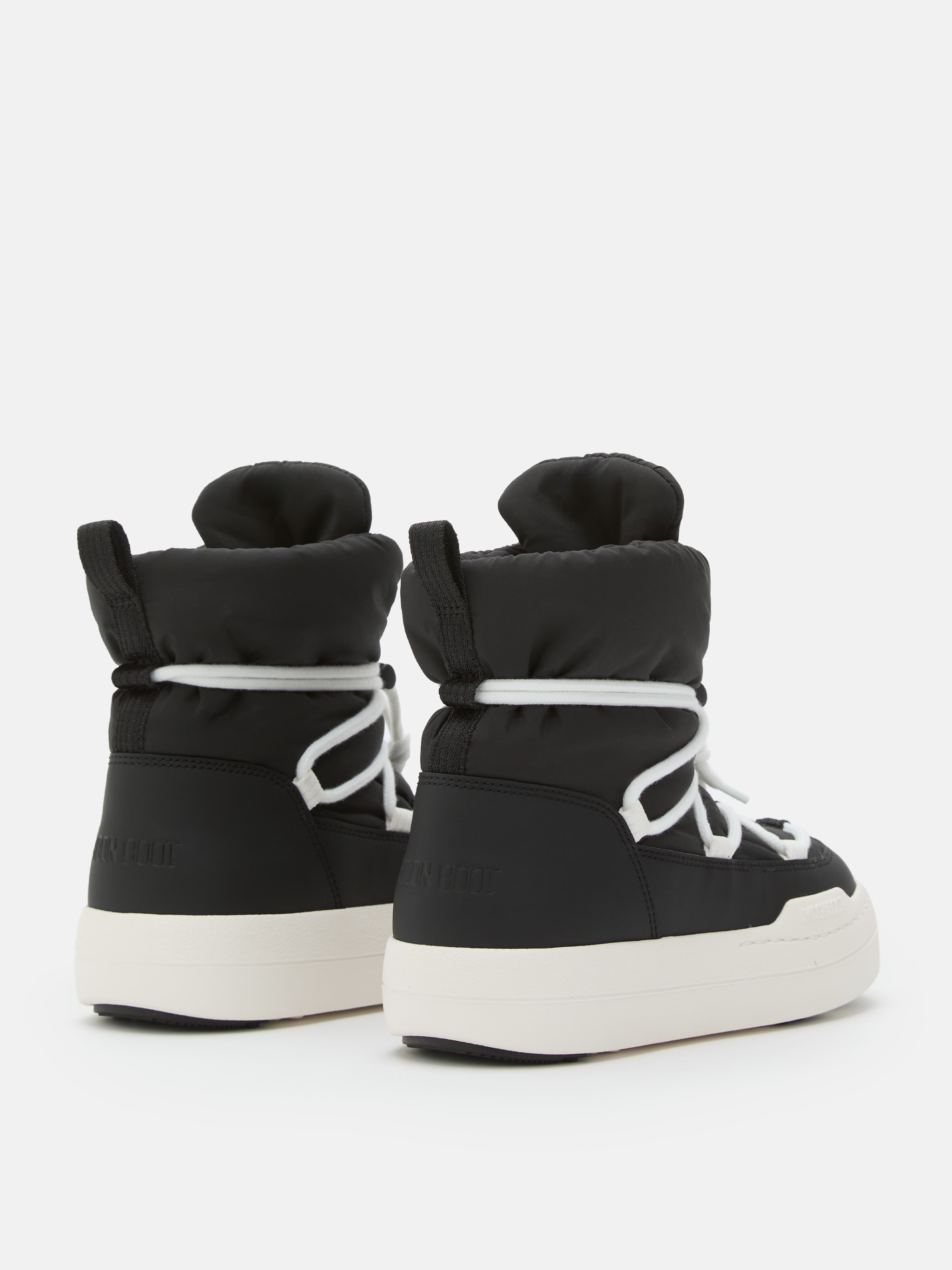JUNIOR PARK SCHWARZ KNEEHOHE STIEFEL MIT SCHRÄGEM ZEIGEN