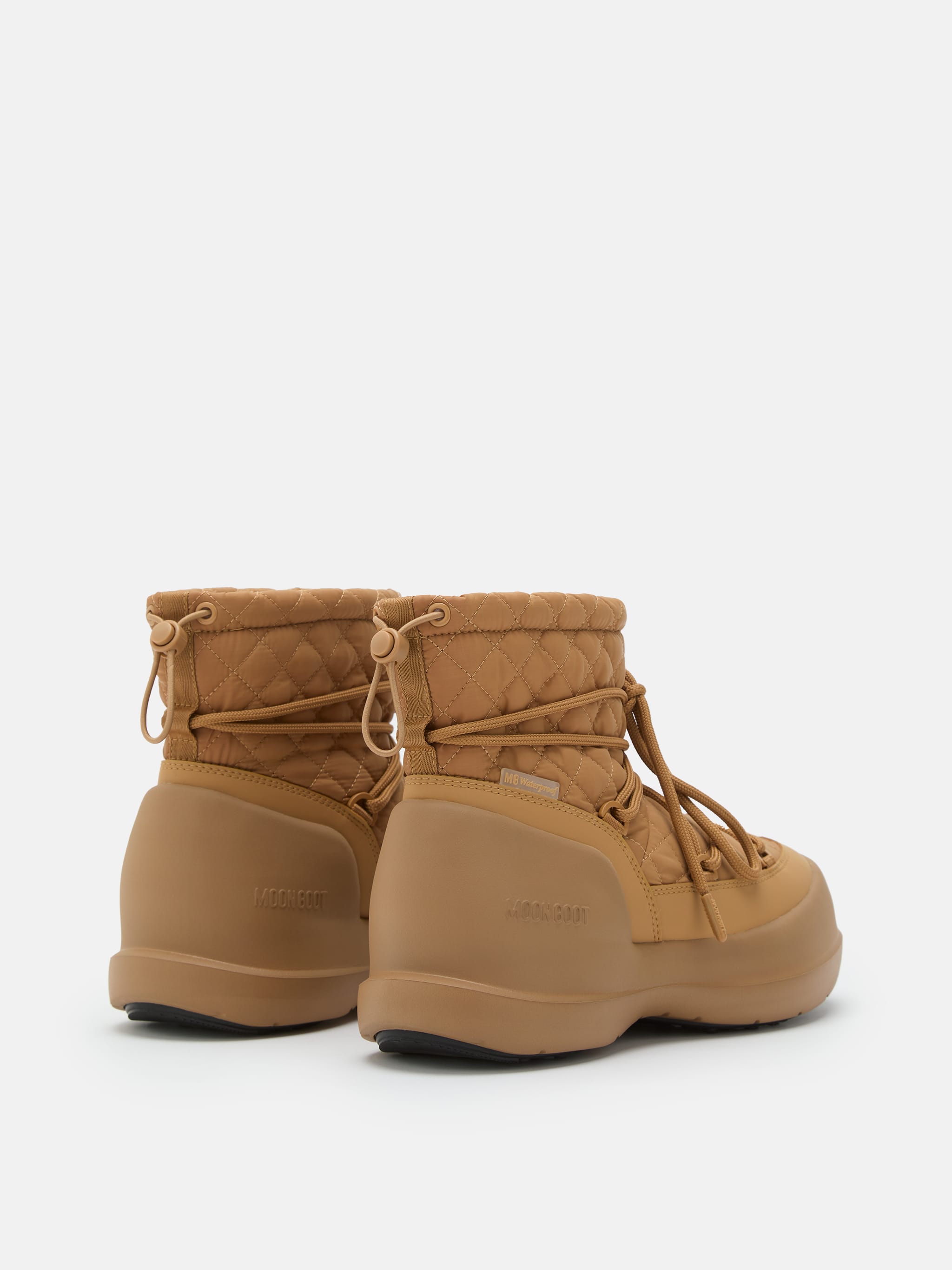 MEZZALUNA MITTELER KAMEL GEQUILTBTE STIEFEL