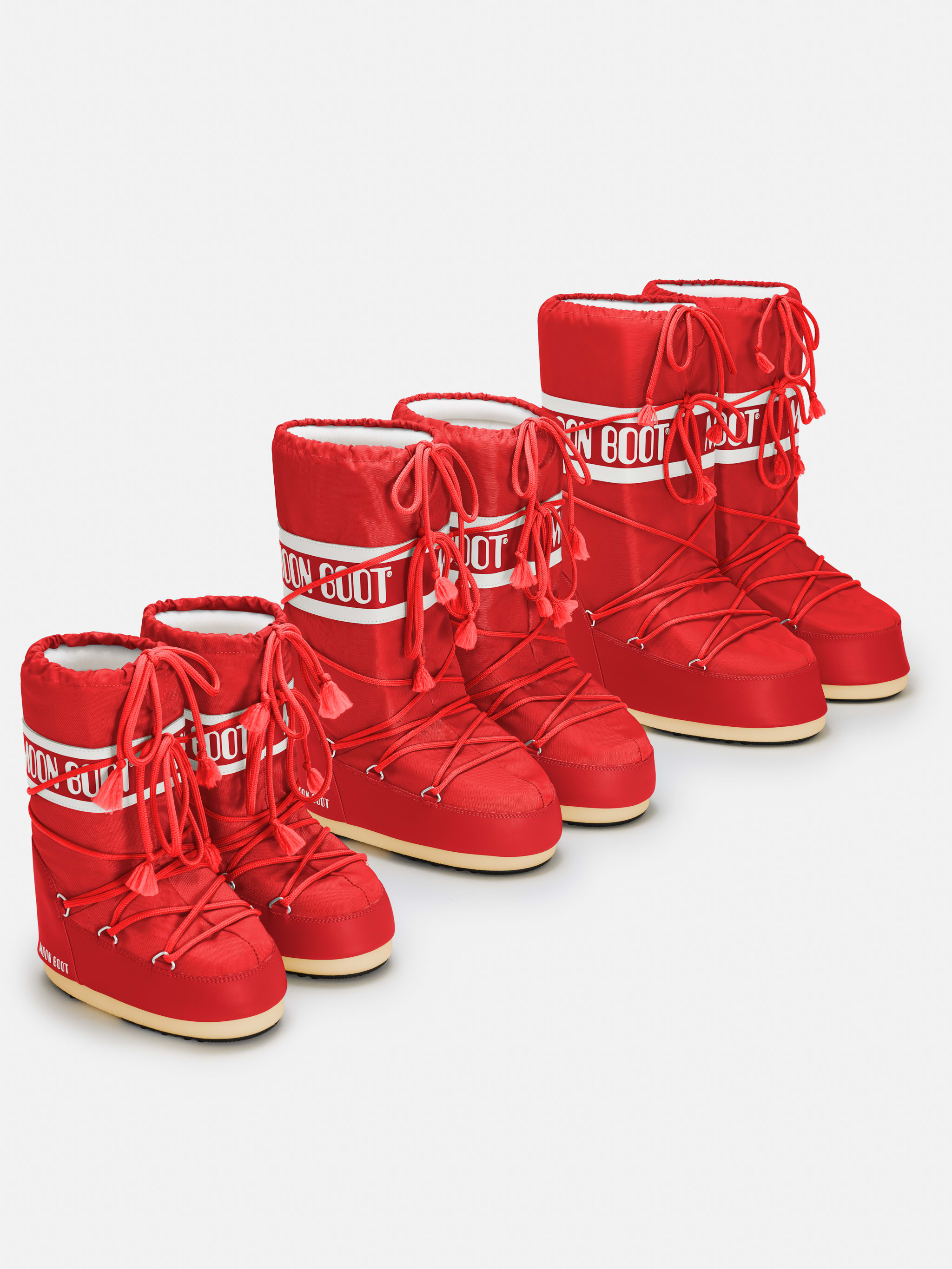 ICON ROT NYLON STIEFEL
