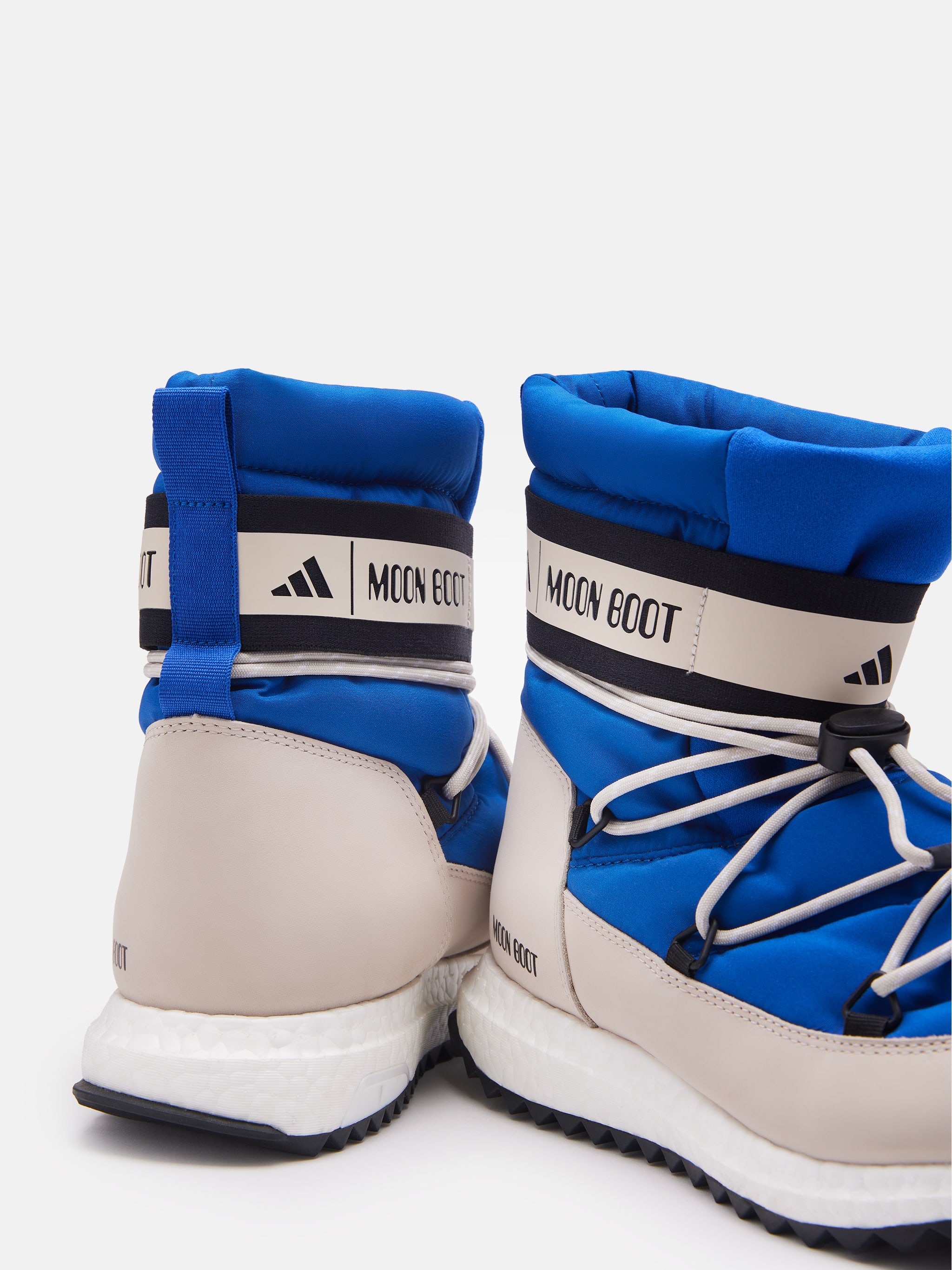 adidas x Moon Boot Moonboost High Blau Sneaker
