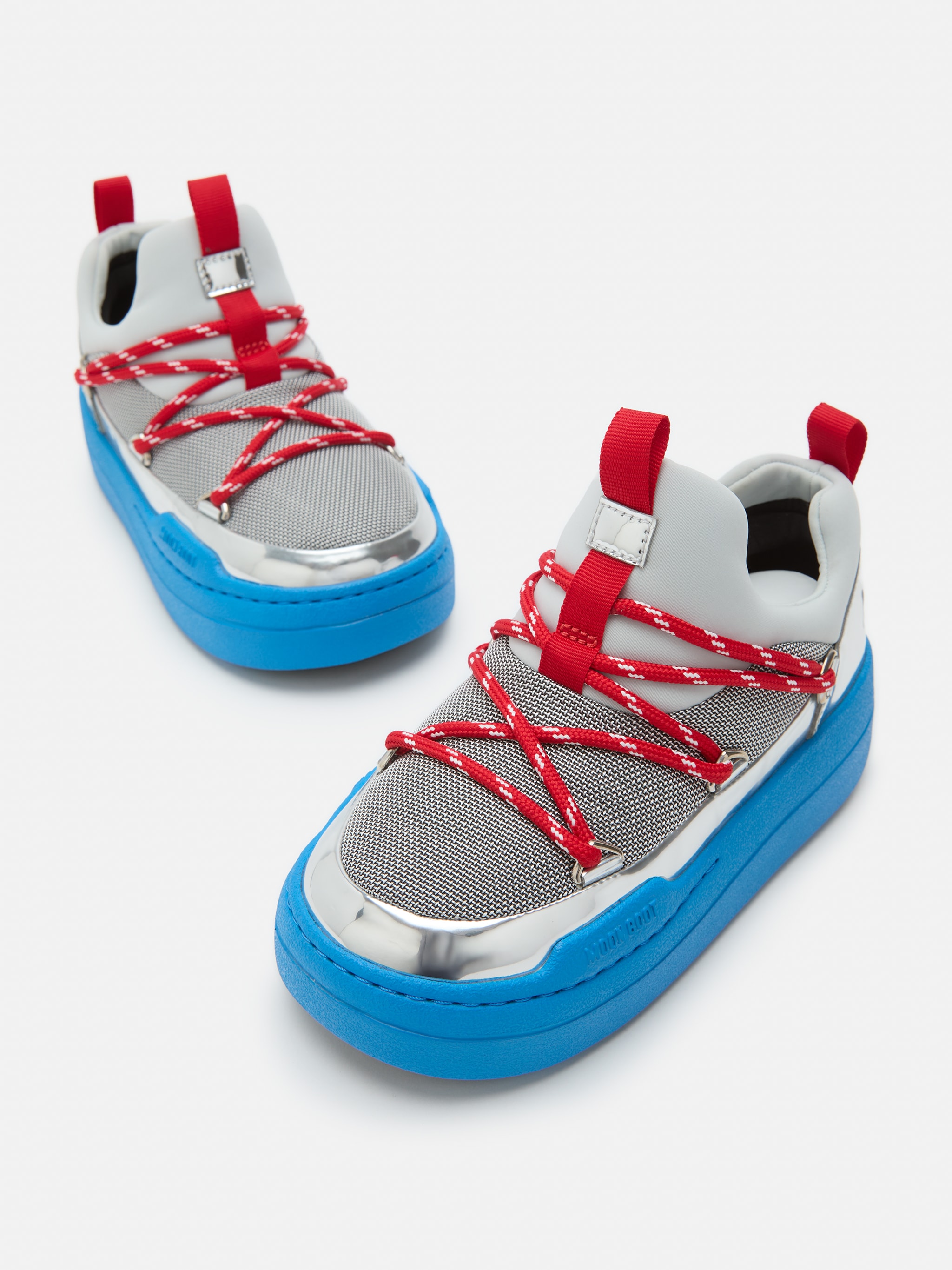 JUNIOR PARK NIEDRIGE SCHUHE SILBER SPACE RACE-SNEAKERS