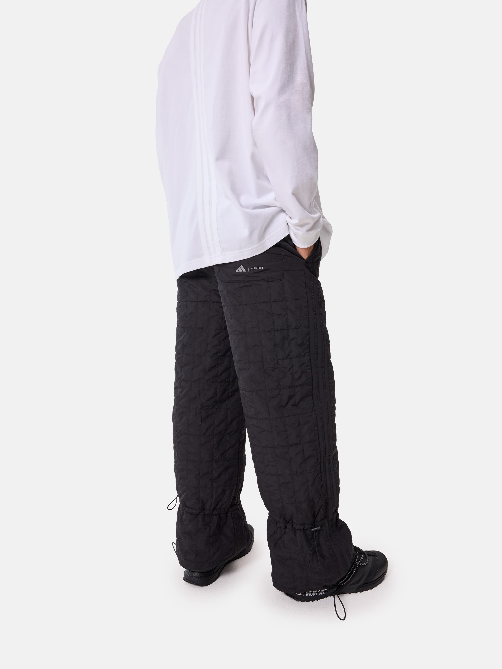 ADIDAS X MOON BOOT WEISS LANGARM T-SHIRT