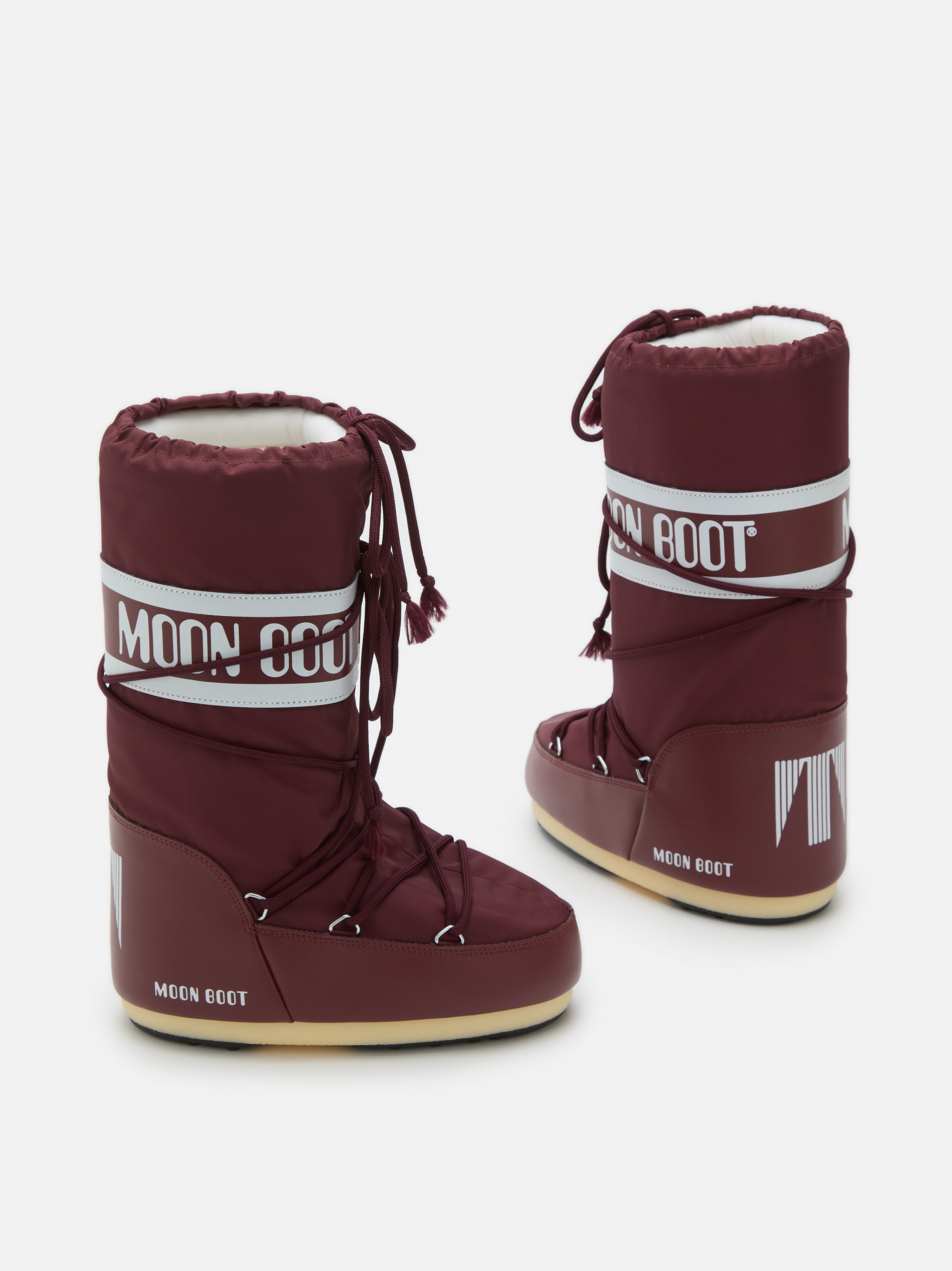 ICON BURGUNDY NYLON STIEFEL