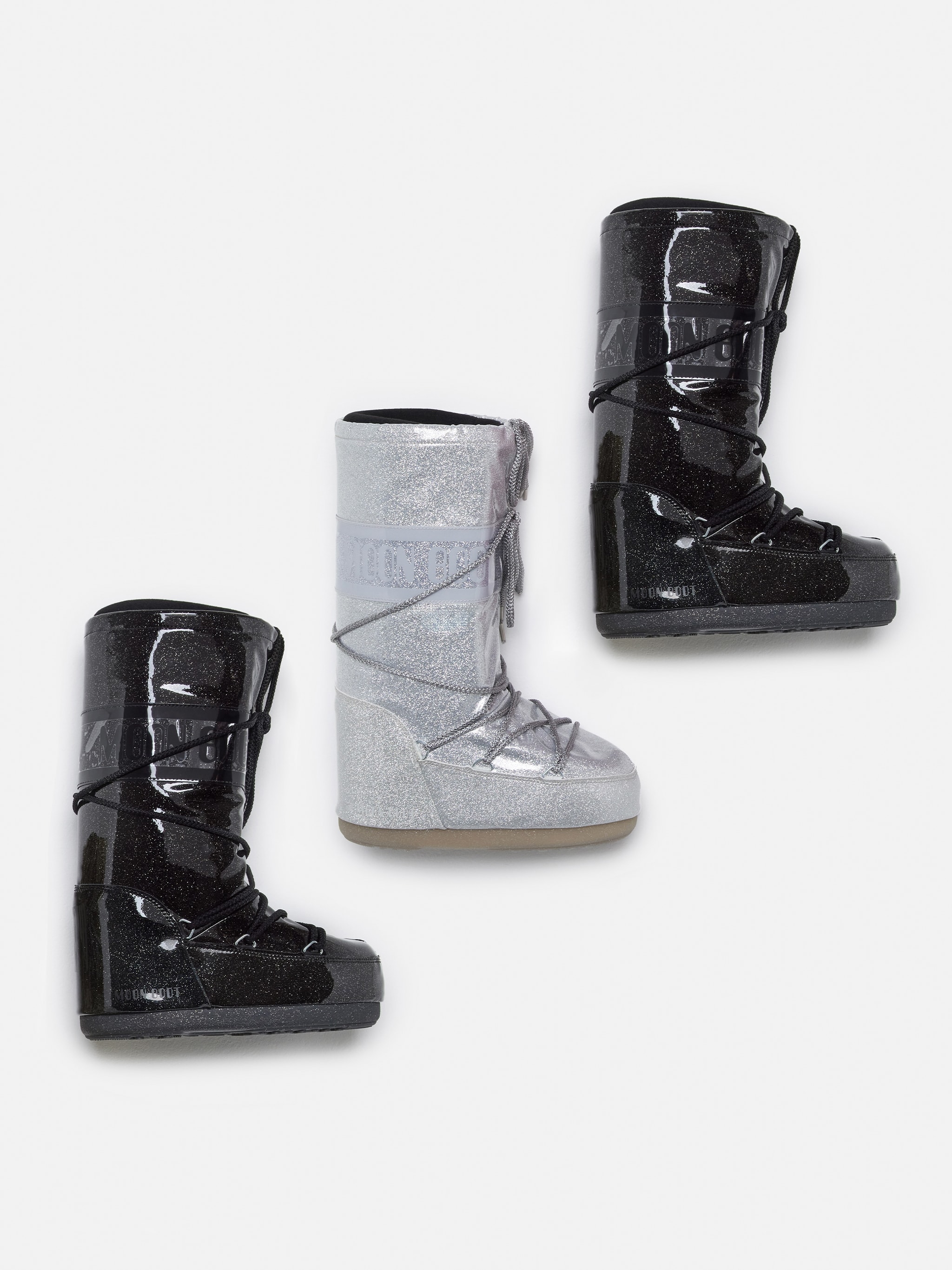 ICON SILBERGLITTER-BOOTS