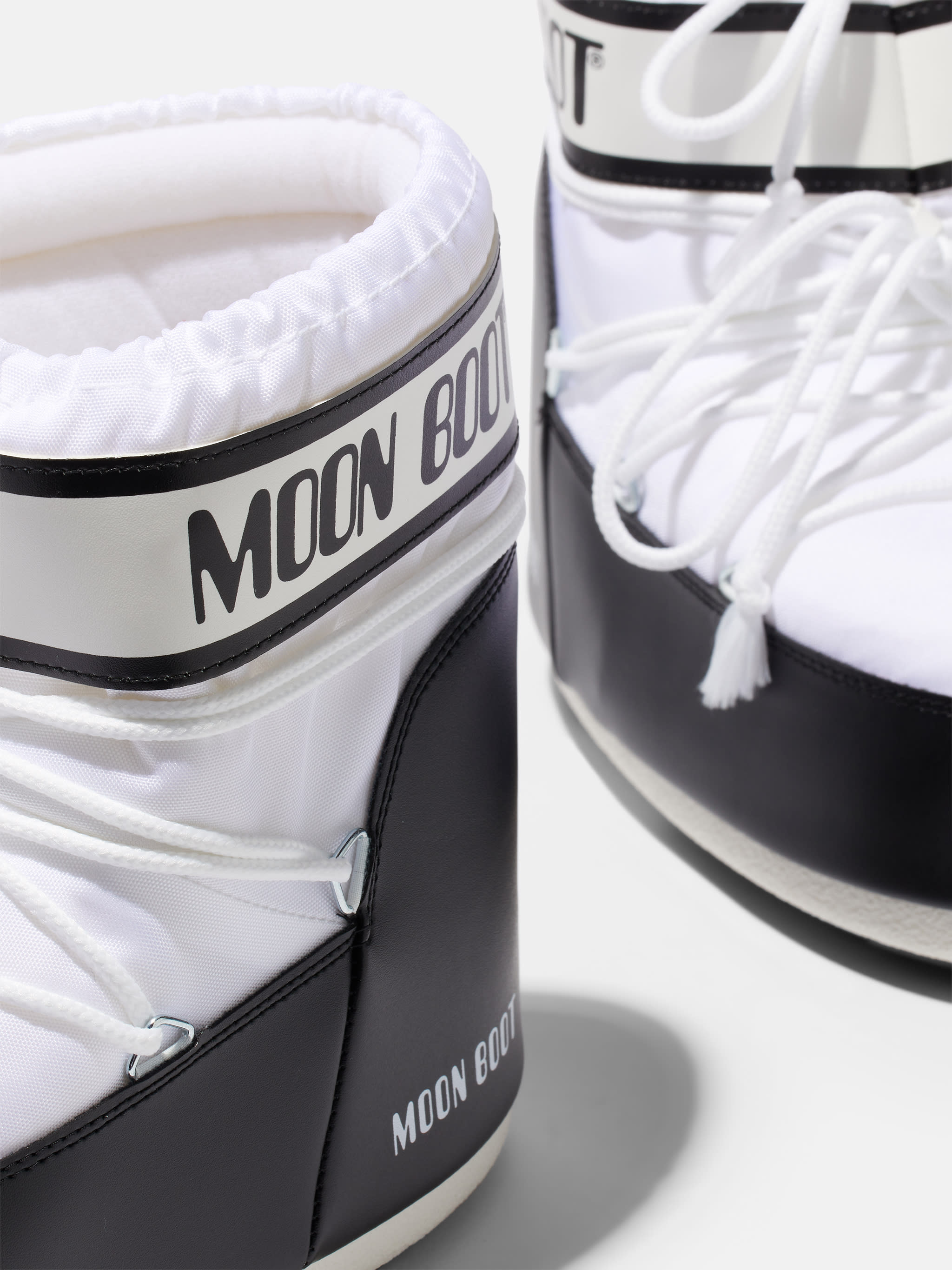 ICON LOW WEIßE NYLON STIEFEL